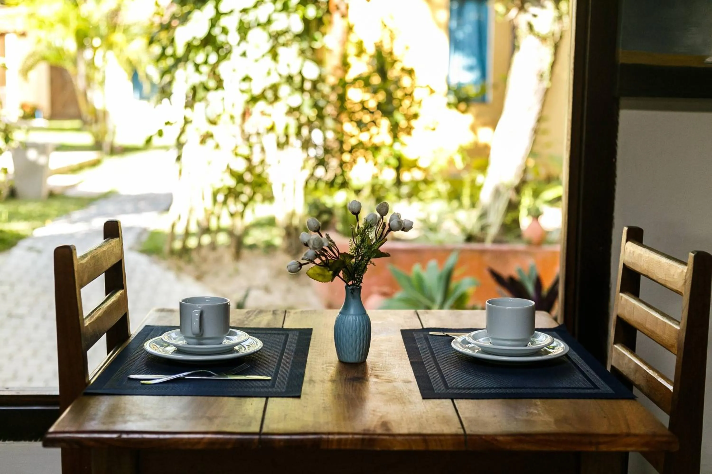 Dining area in Pousada Tropicália