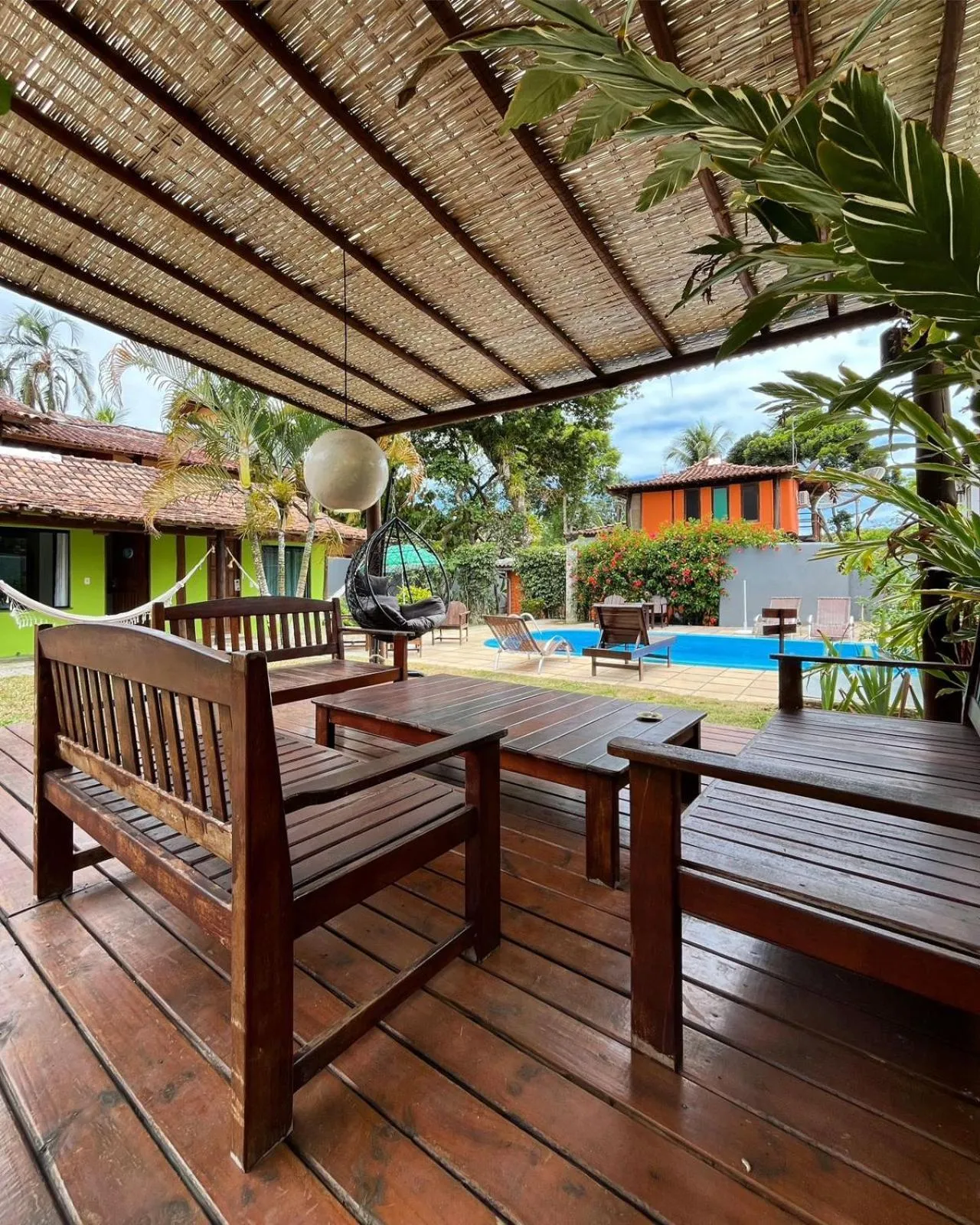 Swimming pool in Pousada Tropicália