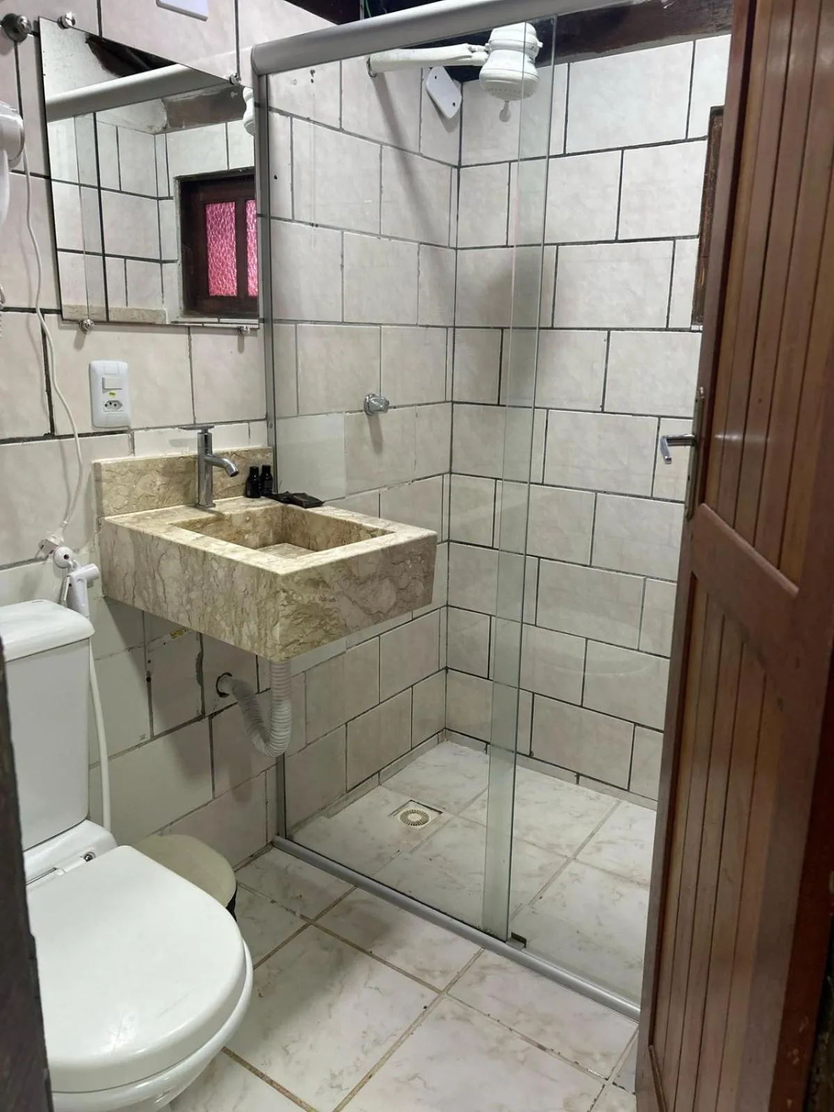 Bathroom in Pousada Tropicália