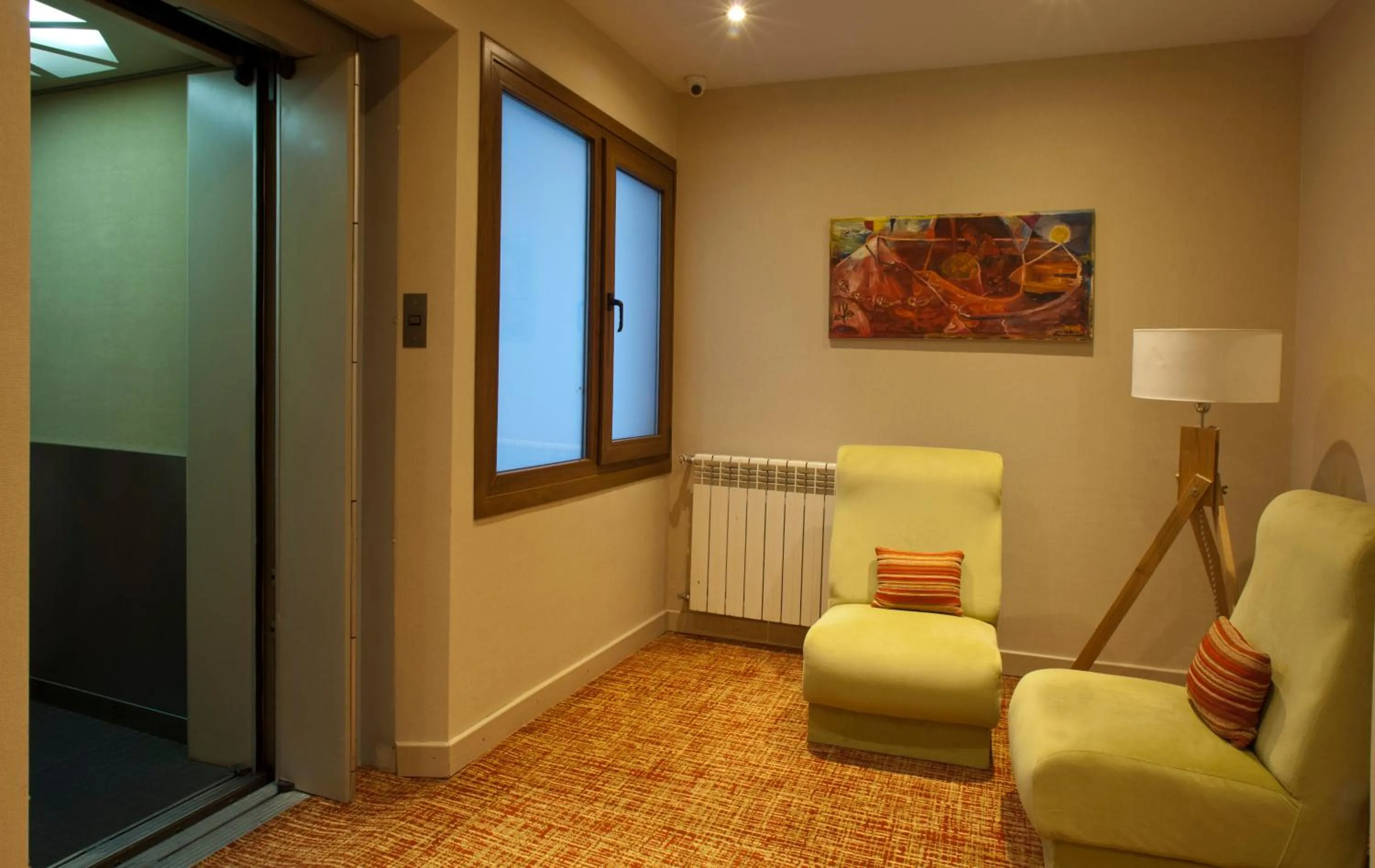 Living room in Hotel De Los Andes