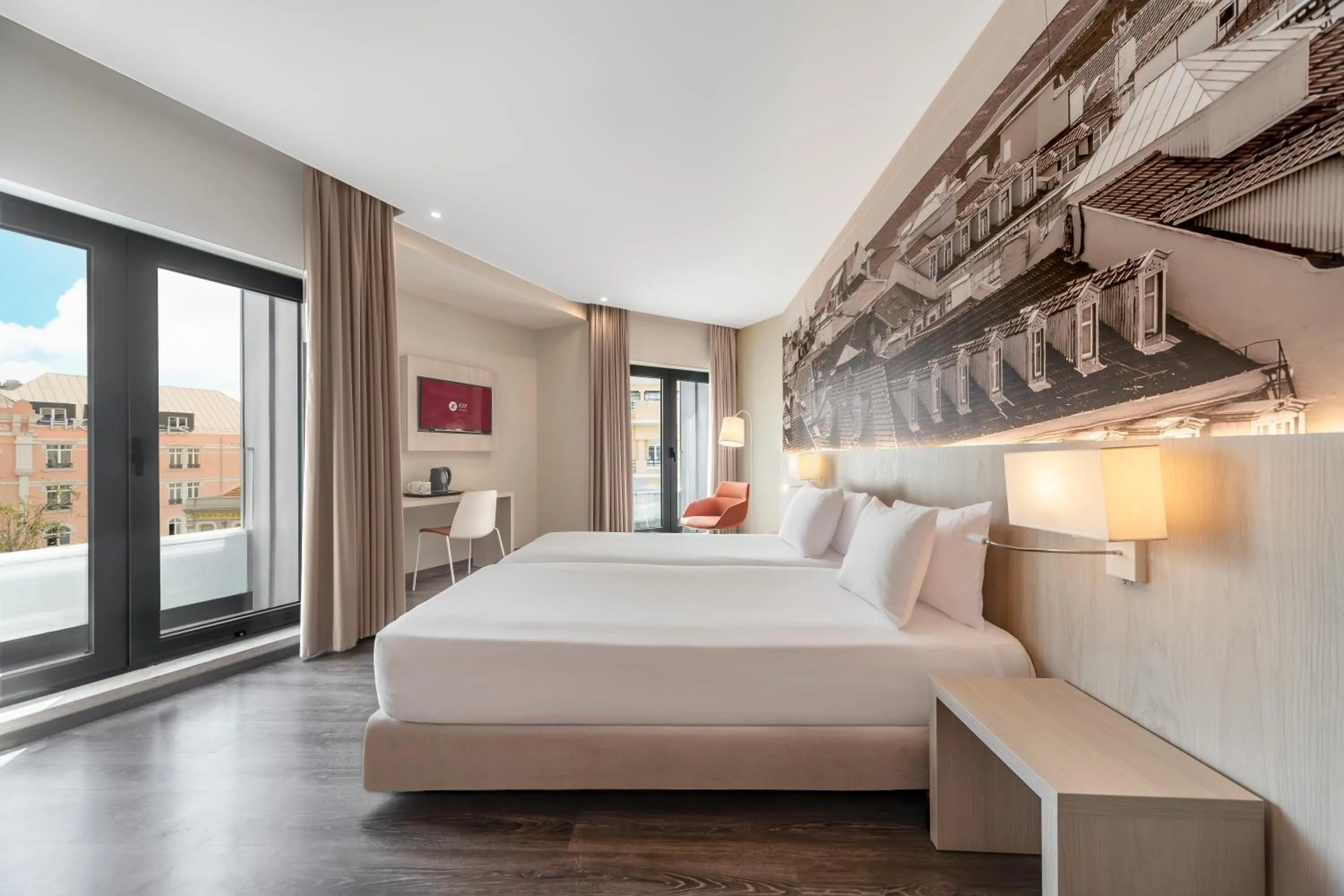 Bedroom, Bed in EXE Liberdade