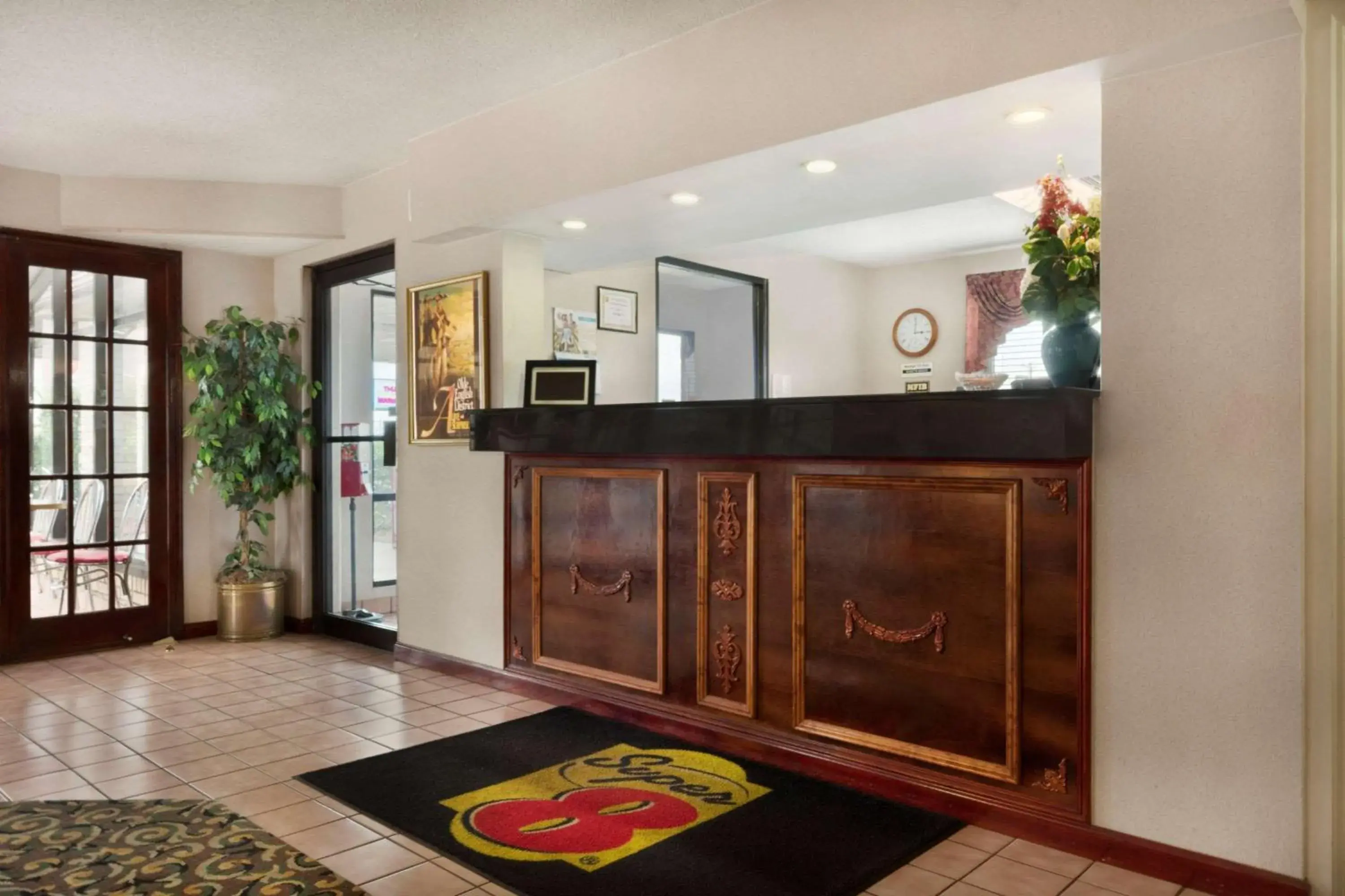 Lobby or reception in Super 8 by Wyndham Lancaster Lobby or reception in Super 8 by Wyndham Lancaster