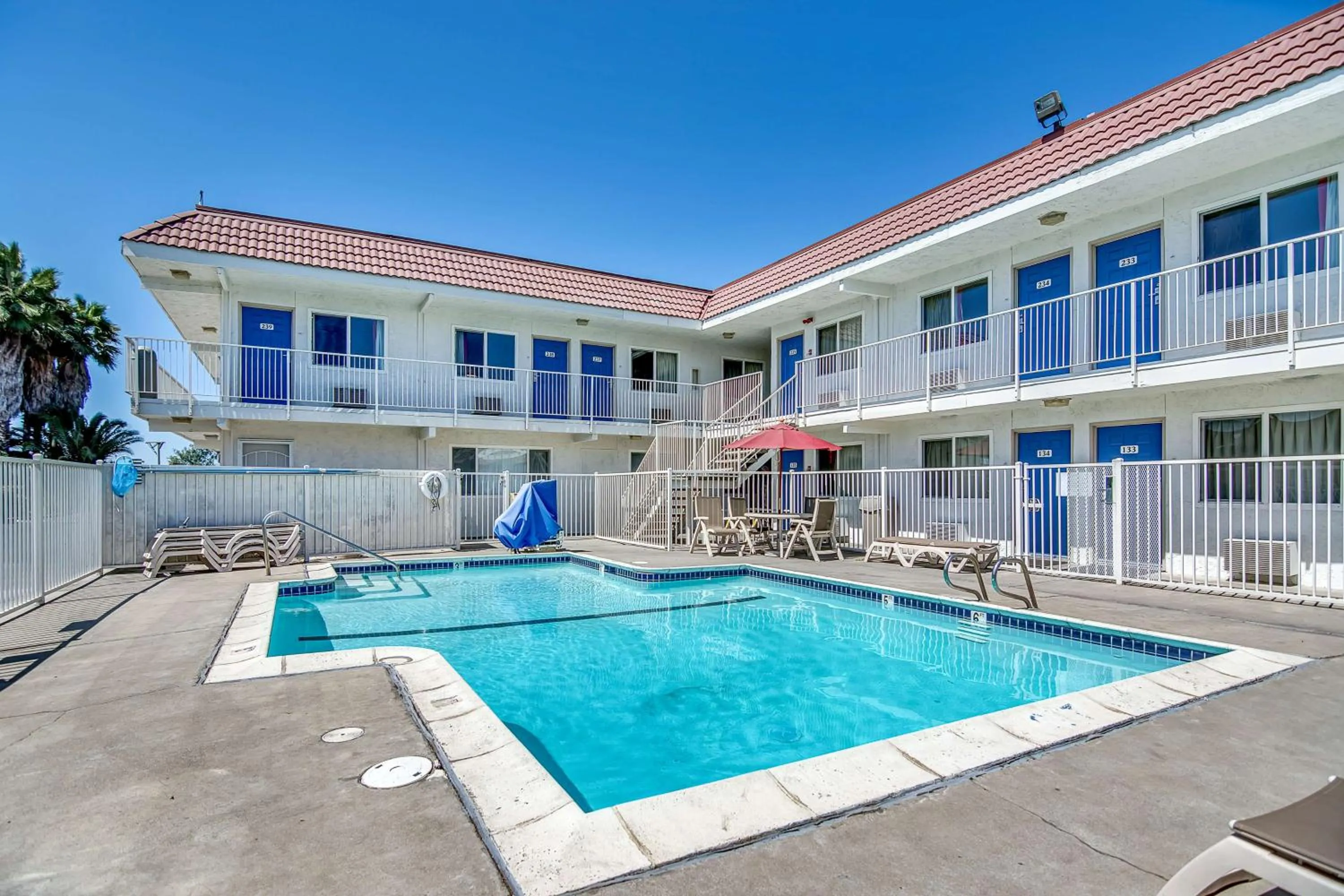 Day in Motel 6-Stockton, CA - Charter Way West