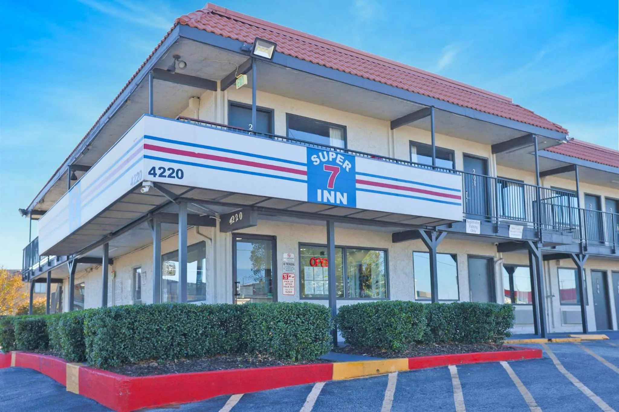 Facade/entrance in Super 7 Inn by Hotel O Dallas I 20