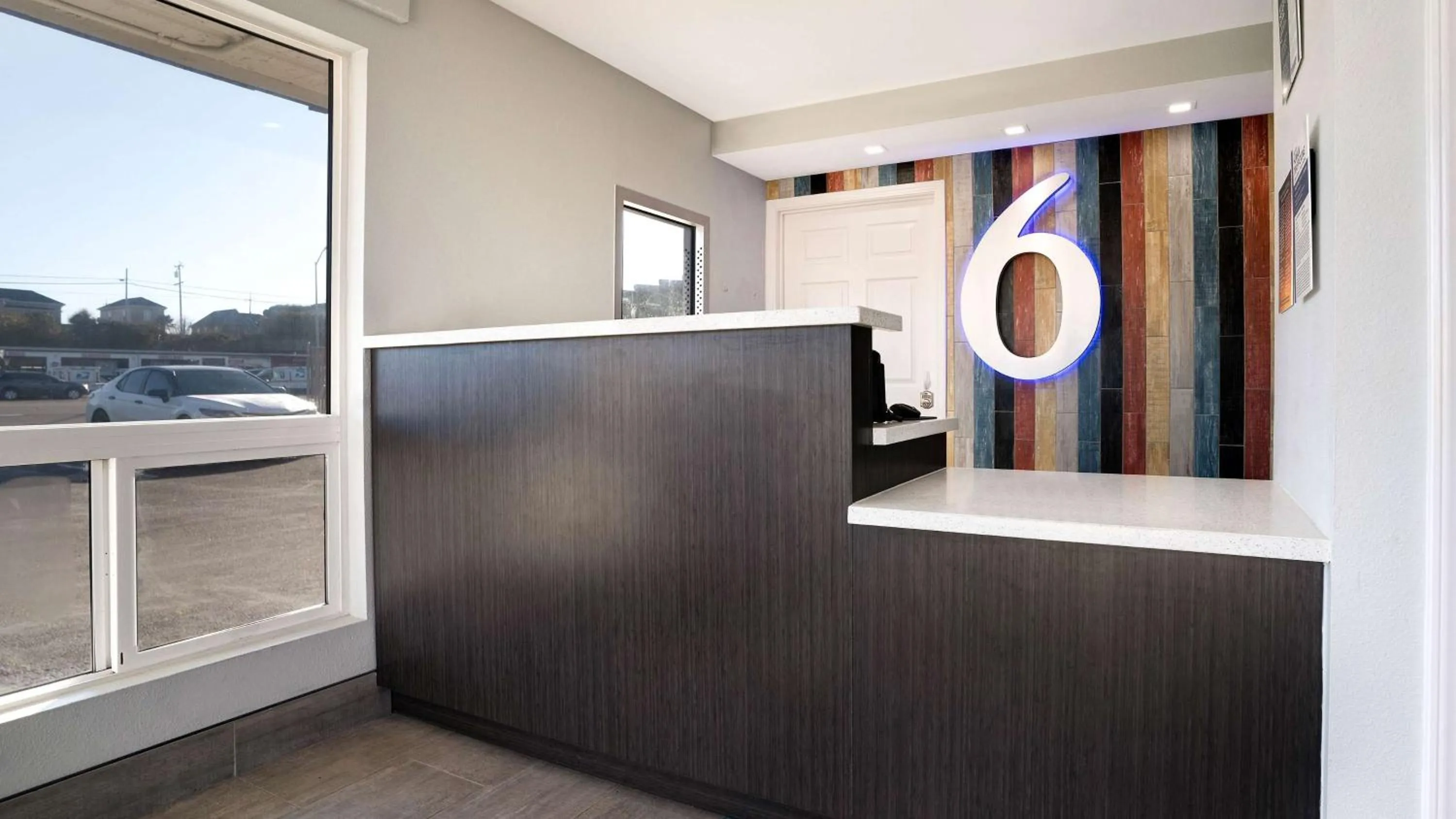 Lobby or reception in Motel 6-Eureka, CA Redwood Coast