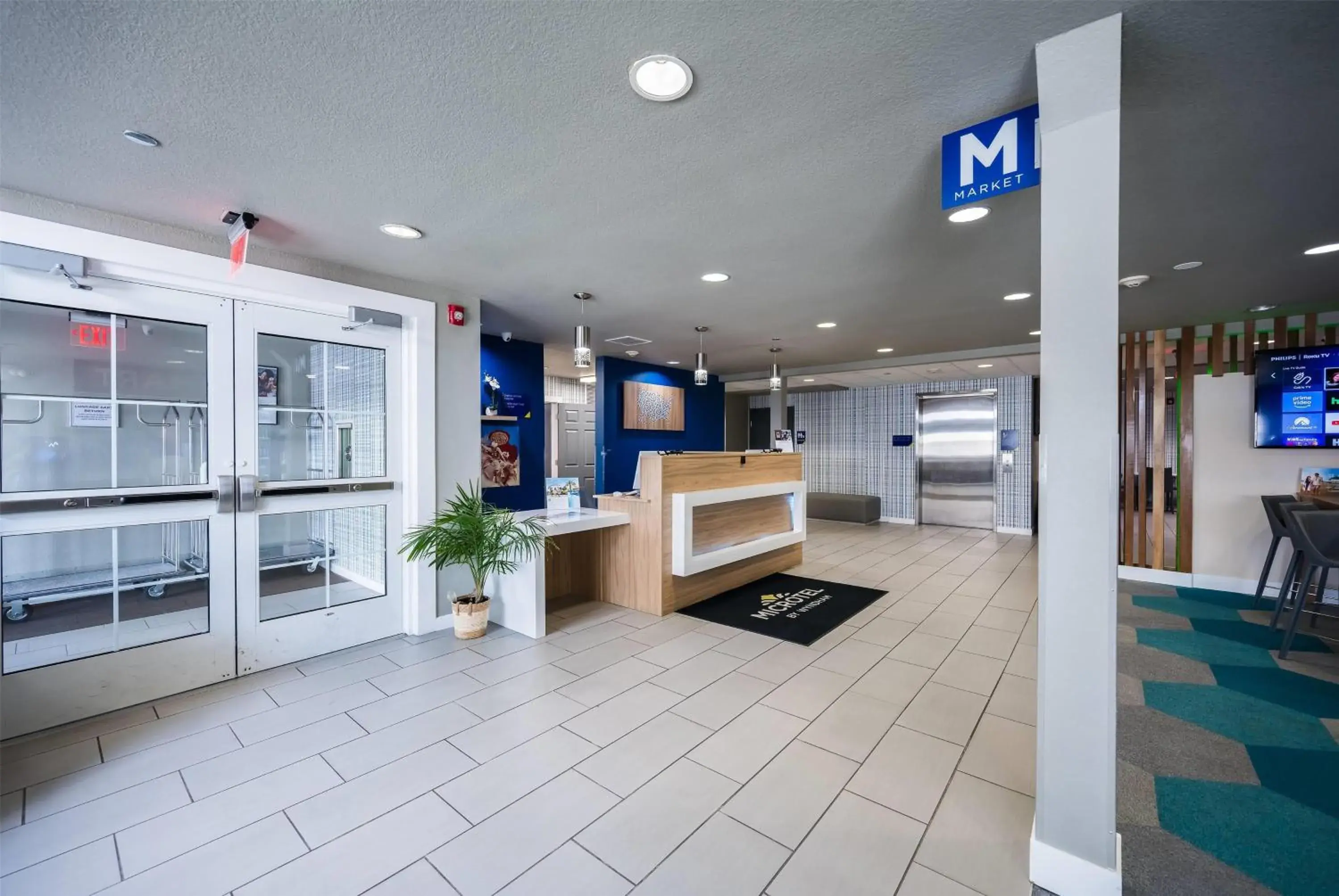 Lobby or reception in Microtel Inn & Suites Cheyenne Lobby or reception in Microtel Inn & Suites Cheyenne