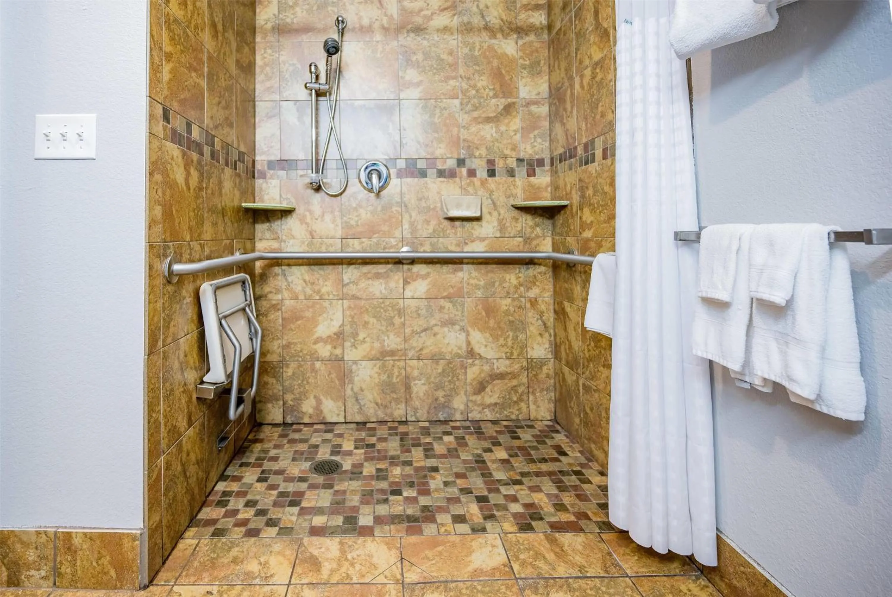 Bathroom in Microtel Inn & Suites Cheyenne