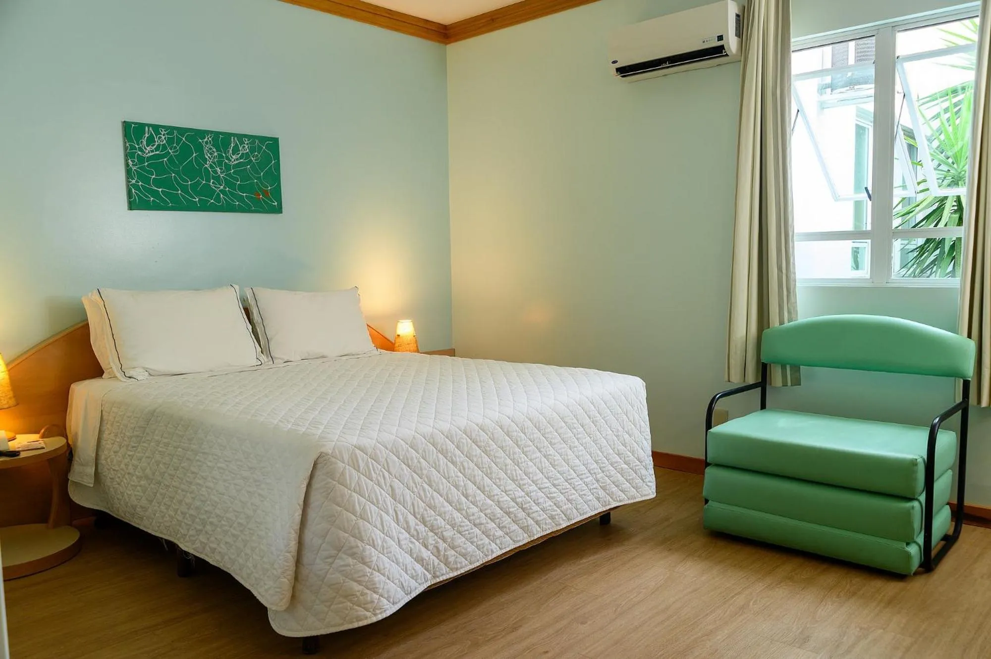 Bed in Solis Praia Hotel Itapema