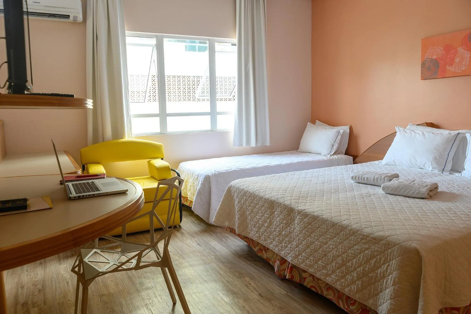 Bed in Solis Praia Hotel Itapema