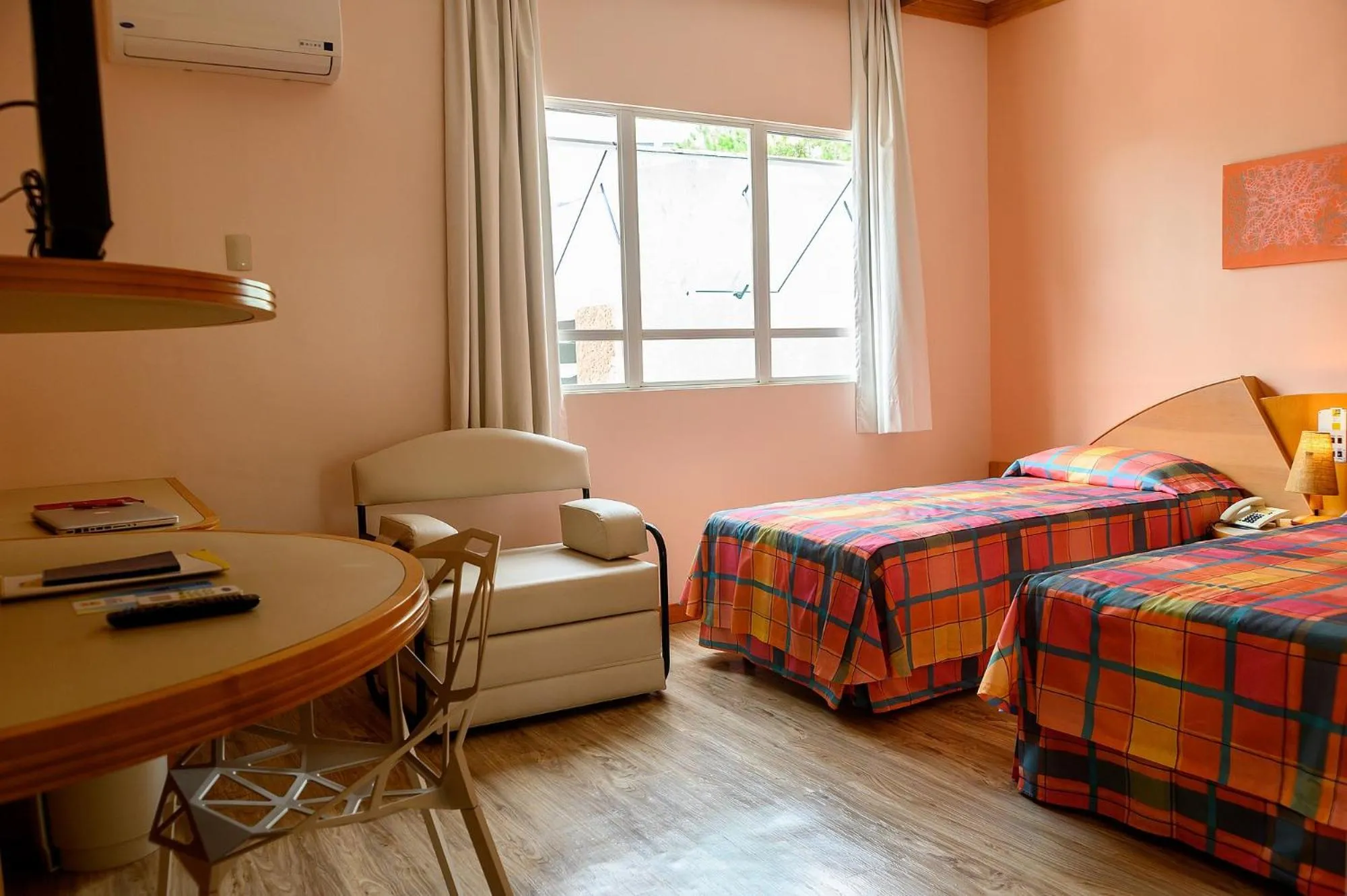 Photo of the whole room, Bed in Solis Praia Hotel Itapema