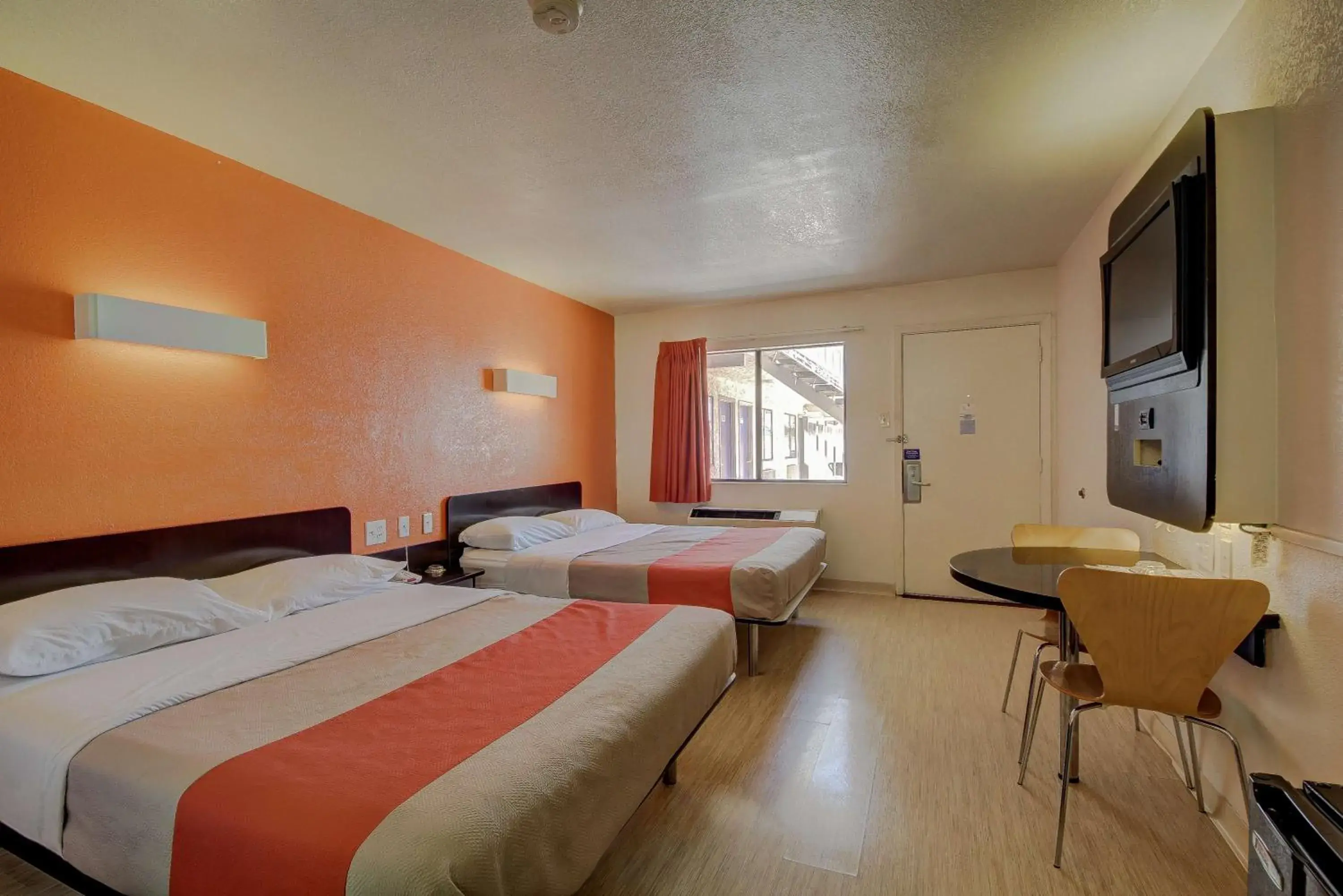Queen Room with Two Queen Beds - Disability Access - Roll In Shower in Motel 6-San Antonio, TX - Fort Sam Houston Queen Room with Two Queen Beds - Disability Access - Roll In Shower in Motel 6-San Antonio, TX - Fort Sam Houston