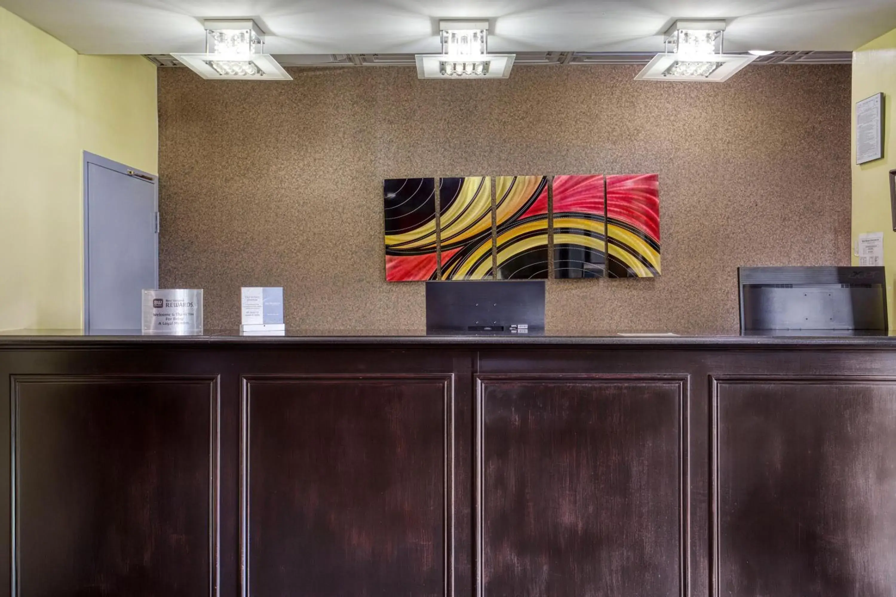 Lobby or reception in Best Western Executive Inn Lobby or reception in Best Western Executive Inn