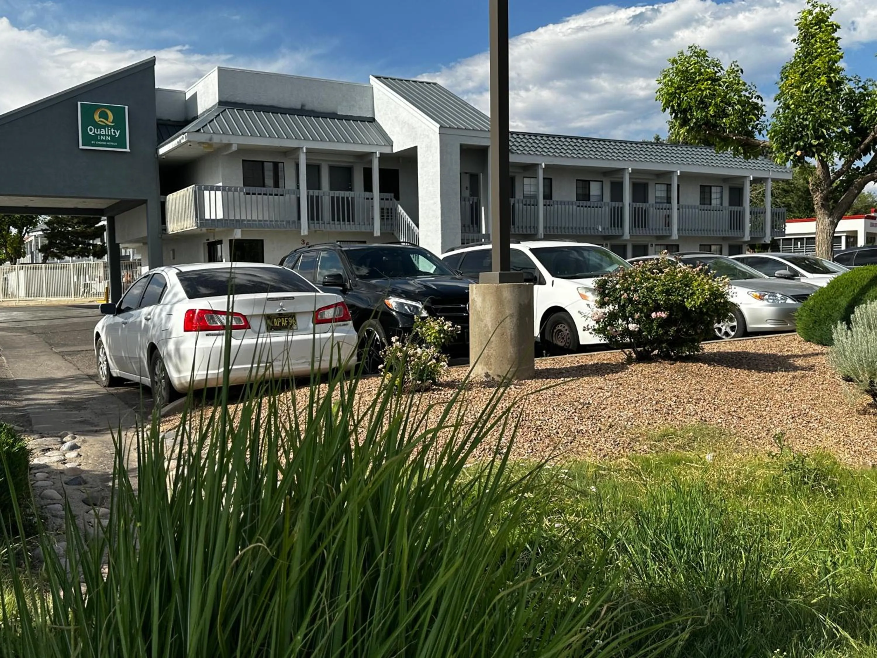Property building in Quality Inn Santa Fe New Mexico