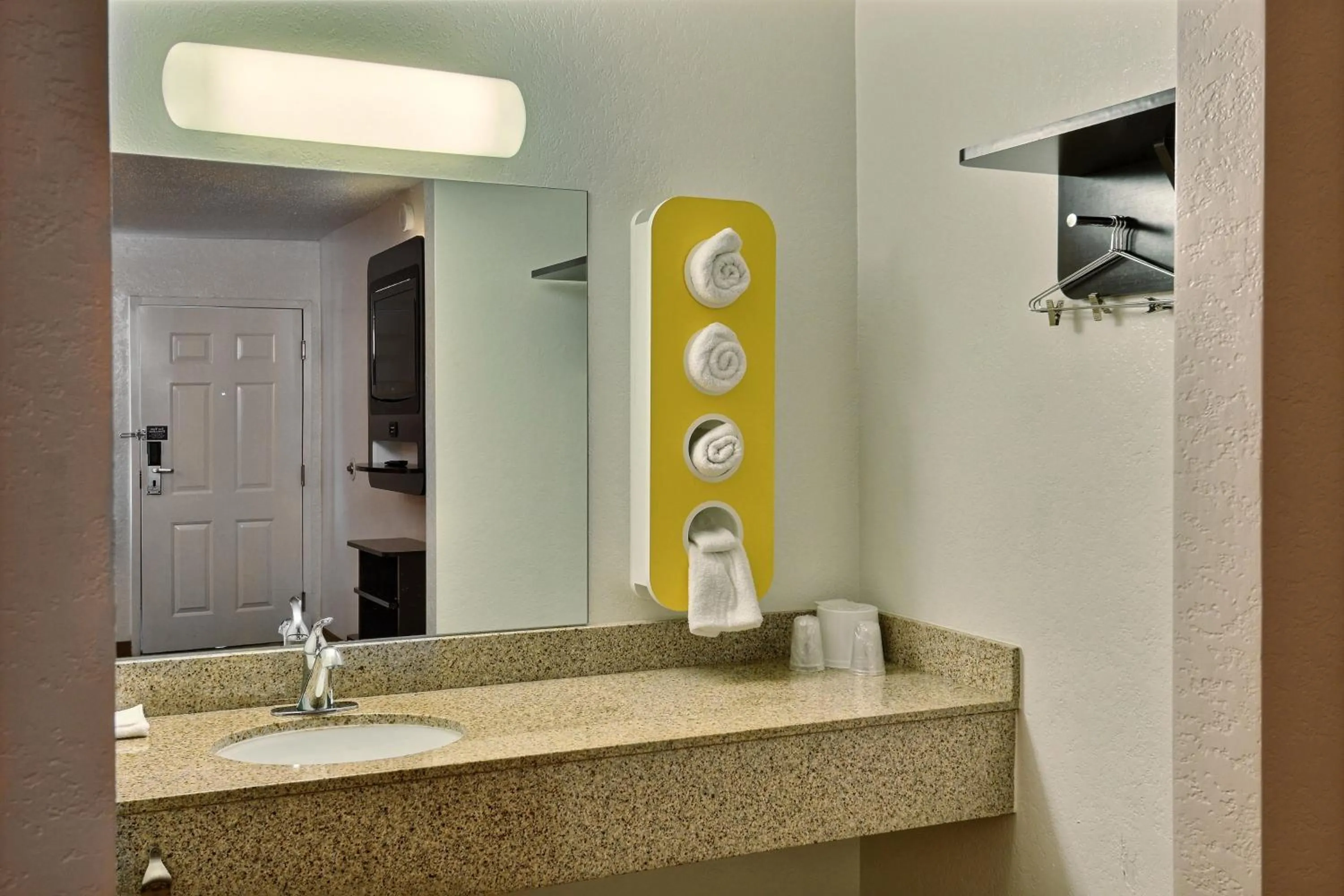 Bathroom in Motel 6-Tewksbury, MA - Boston