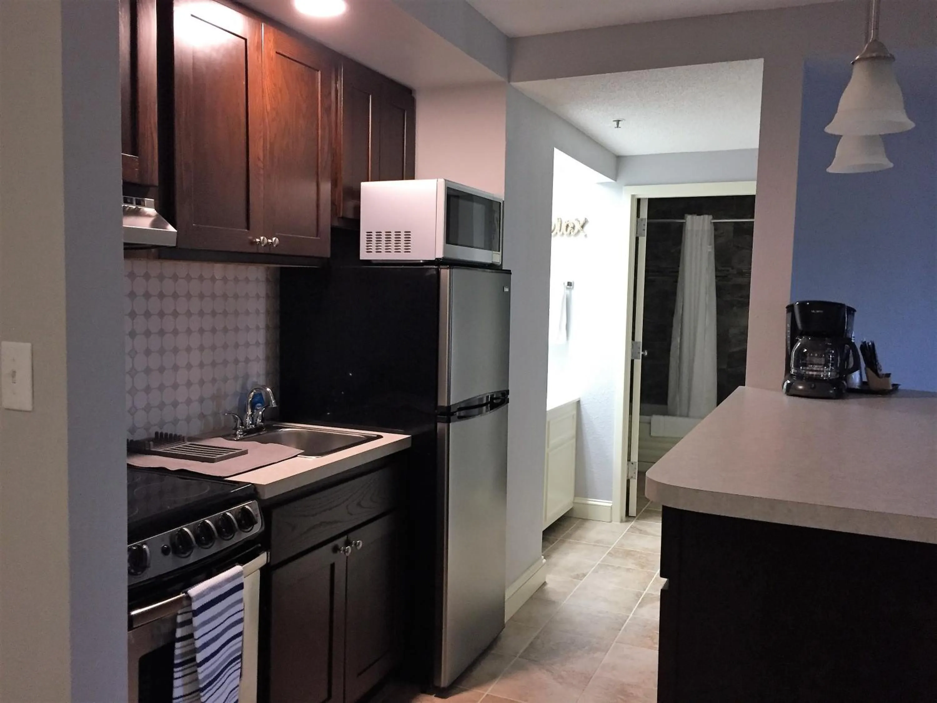 Kitchen or kitchenette in McCoy's Inn