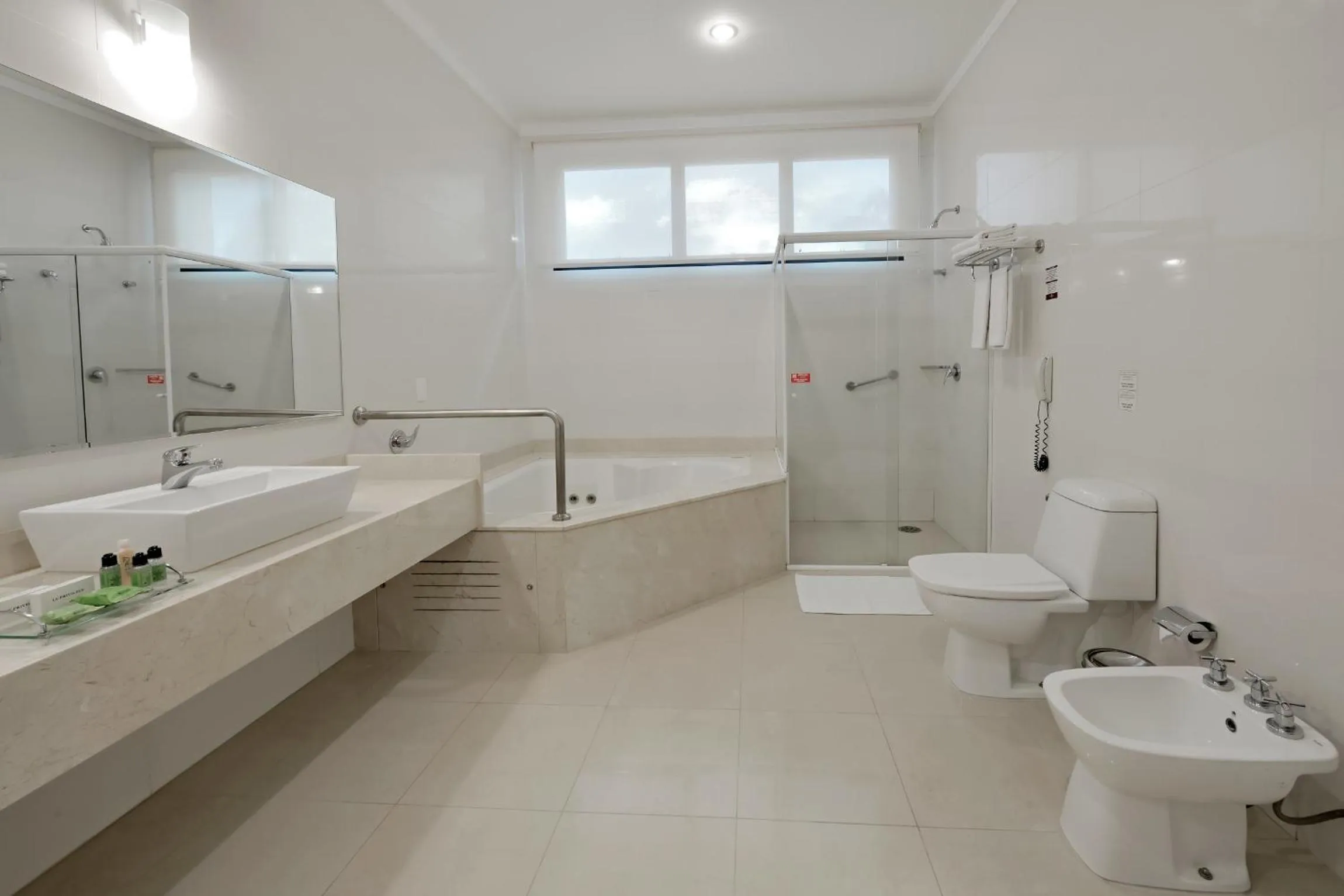 Shower in Garden Hotel