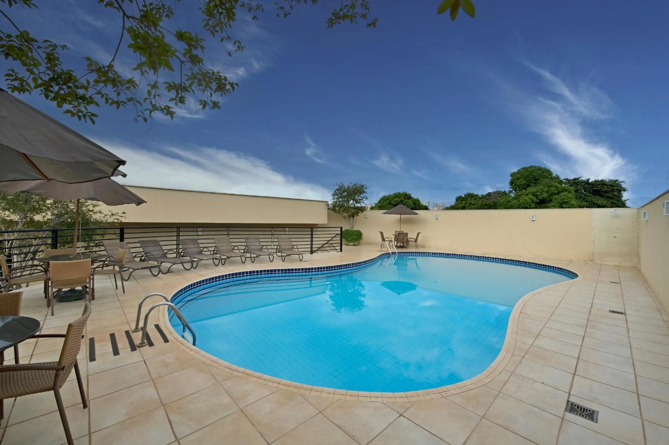 Patio in Garden Hotel