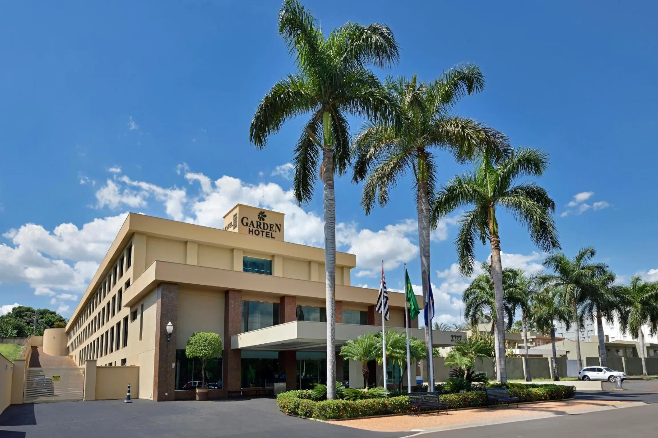 Property building in Garden Hotel