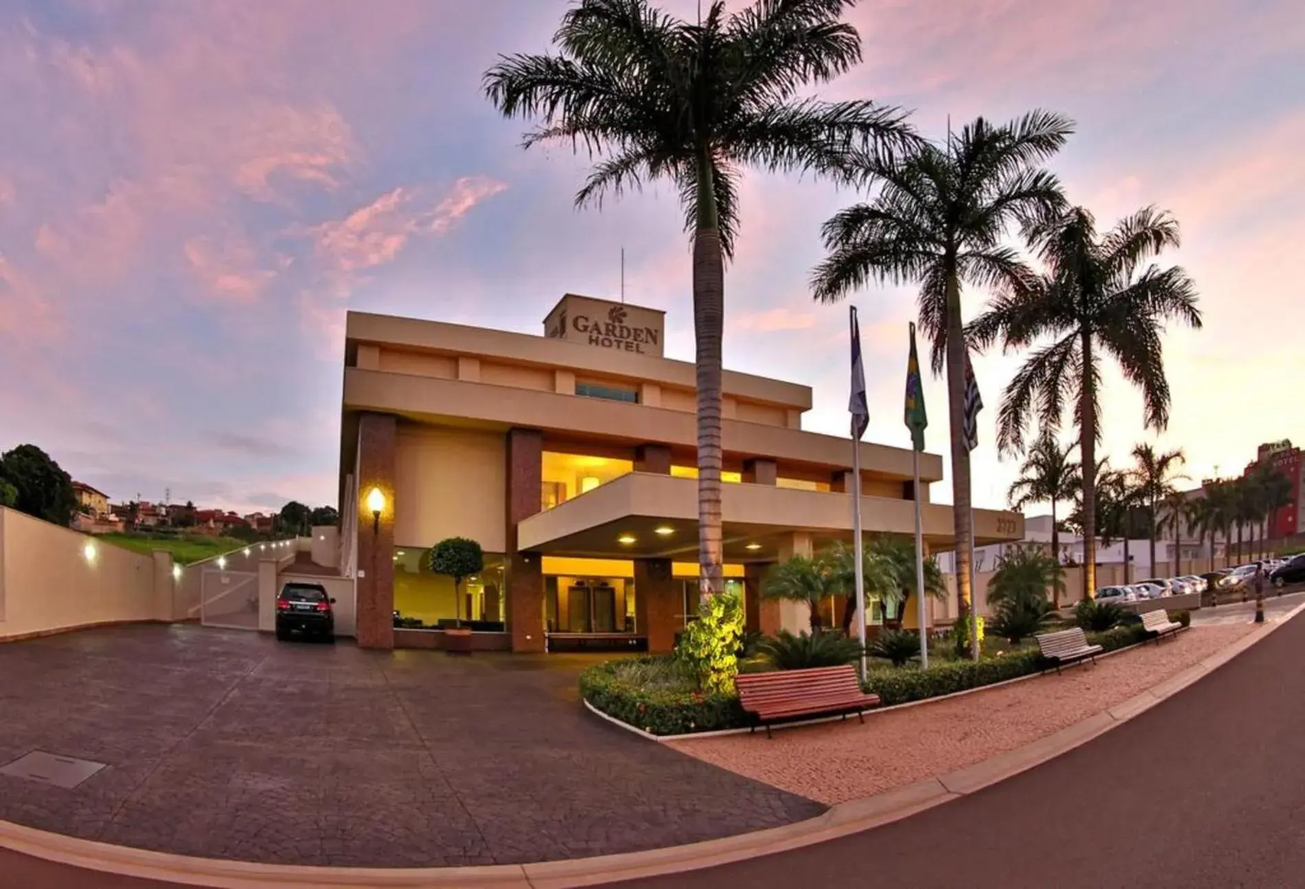 Property building in Garden Hotel Property building in Garden Hotel