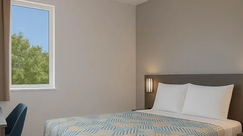 Bed in Motel 6-San Diego, CA - Downtown Bed in Motel 6-San Diego, CA - Downtown