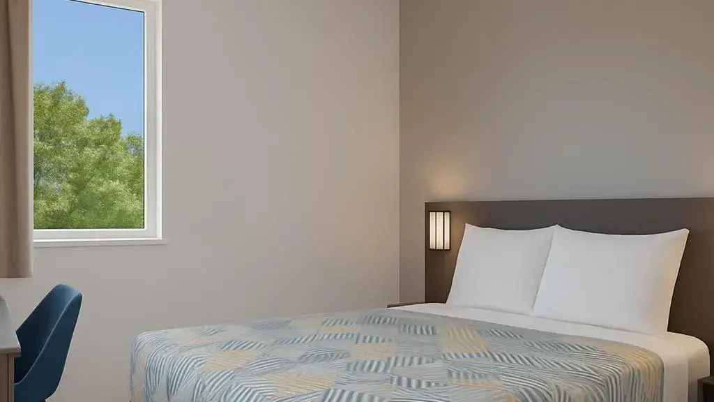 Bed in Motel 6-San Diego, CA - Downtown Bed in Motel 6-San Diego, CA - Downtown