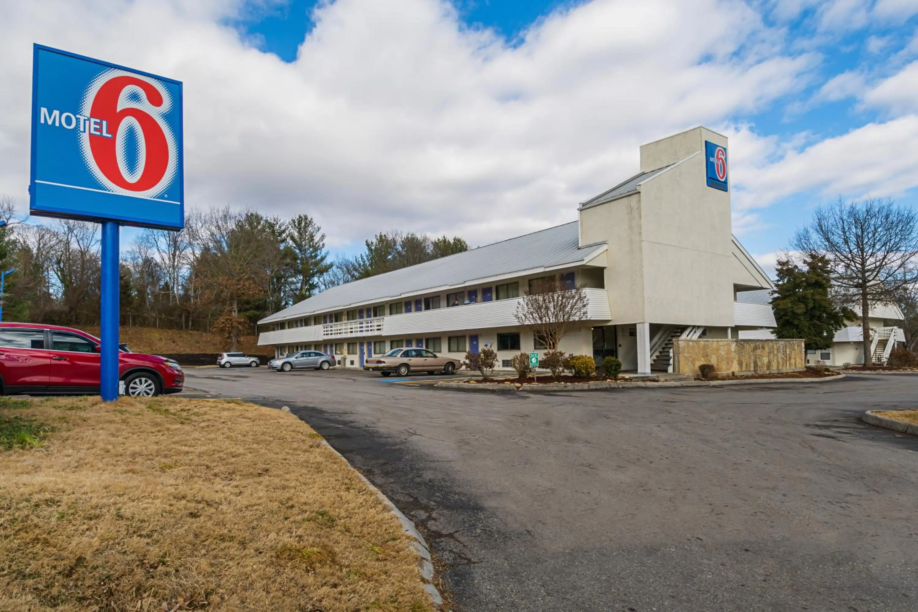 Facade/entrance in Motel 6-Knoxville, TN - North