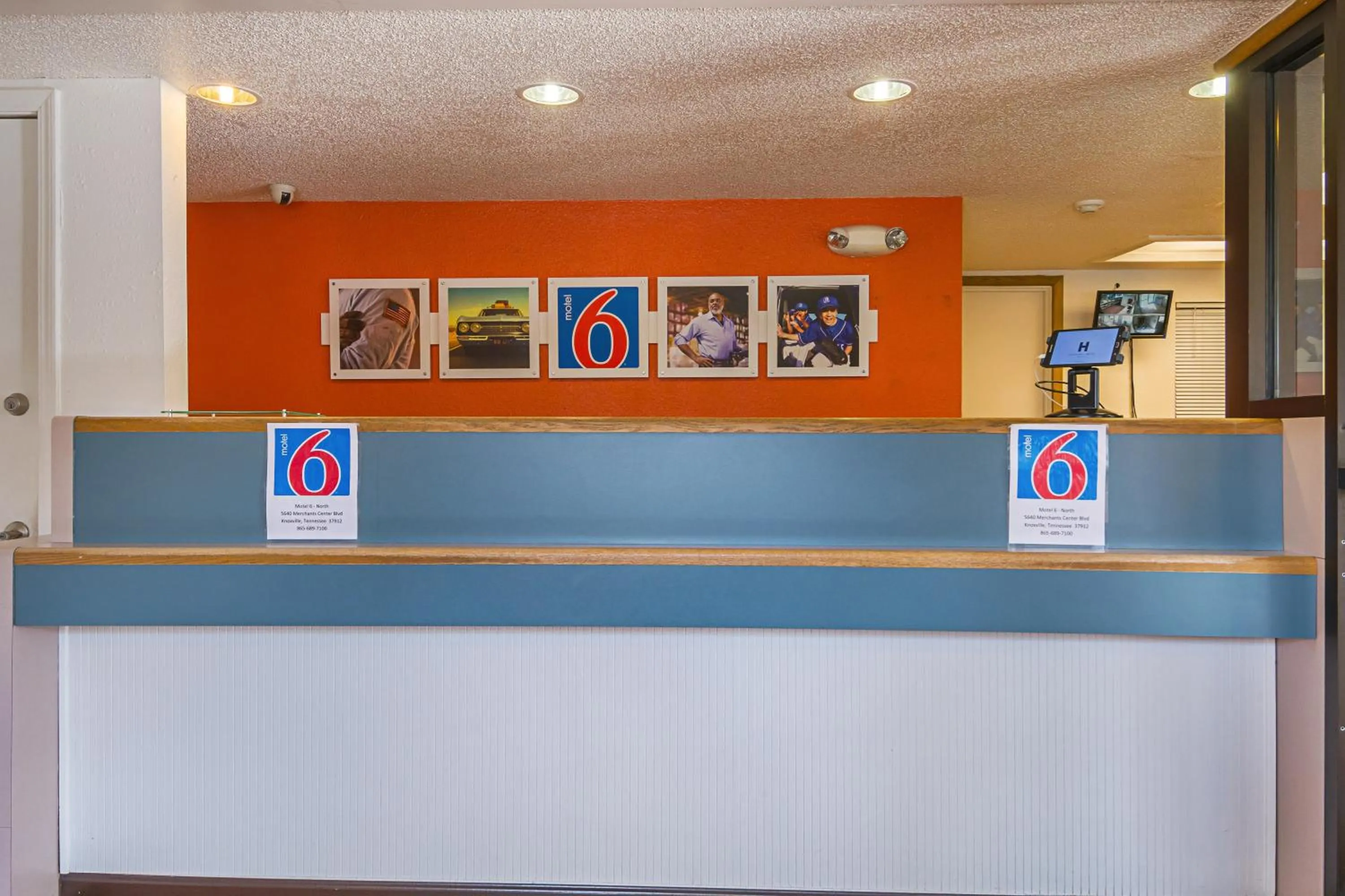 Lobby or reception in Motel 6-Knoxville, TN - North