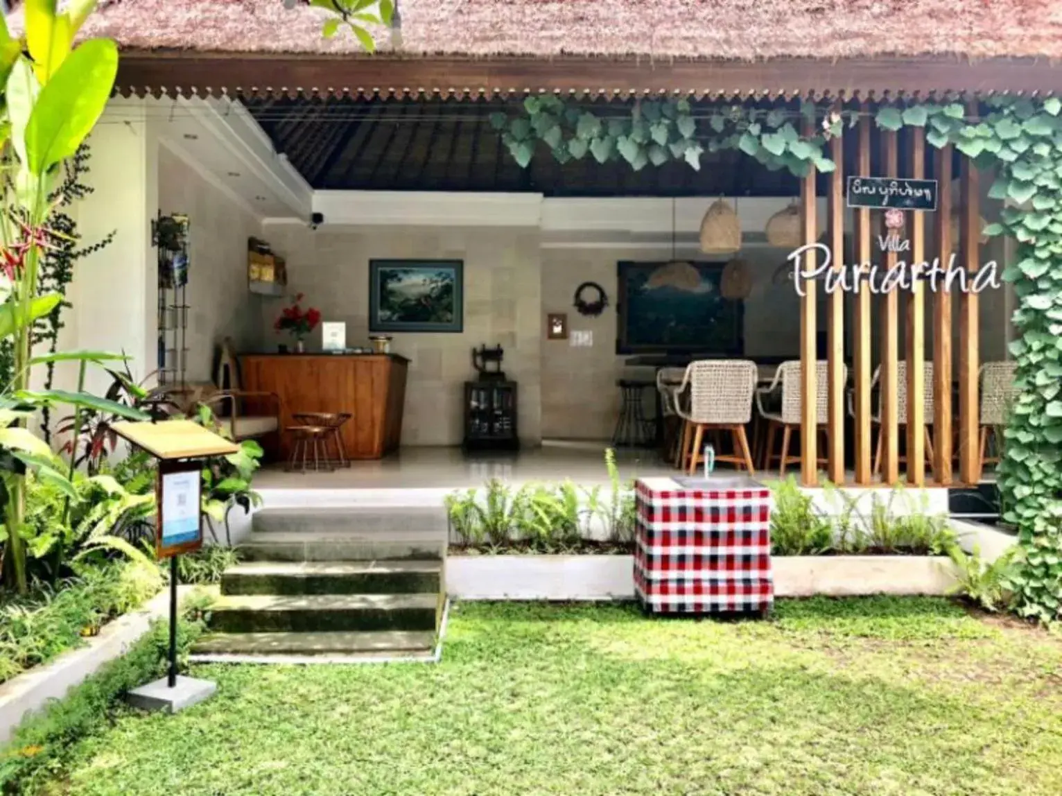 Property building in Villa Puriartha Ubud Property building in Villa Puriartha Ubud