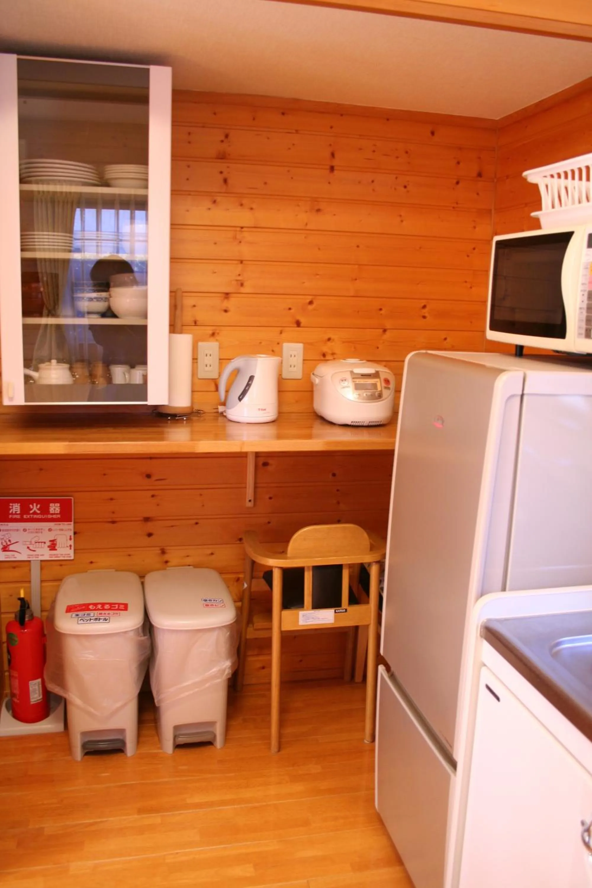 Kitchen or kitchenette in Ururun Kawaguchiko