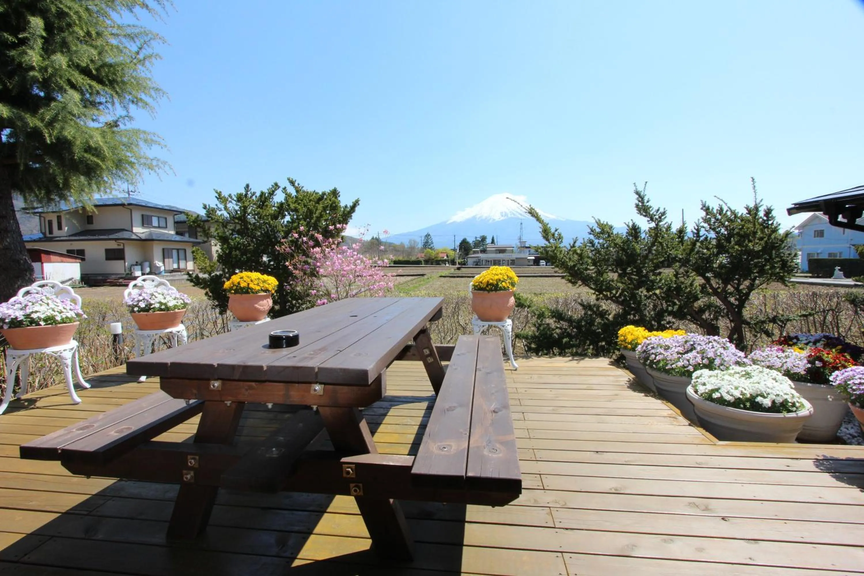 Balcony/Terrace in Ururun Kawaguchiko