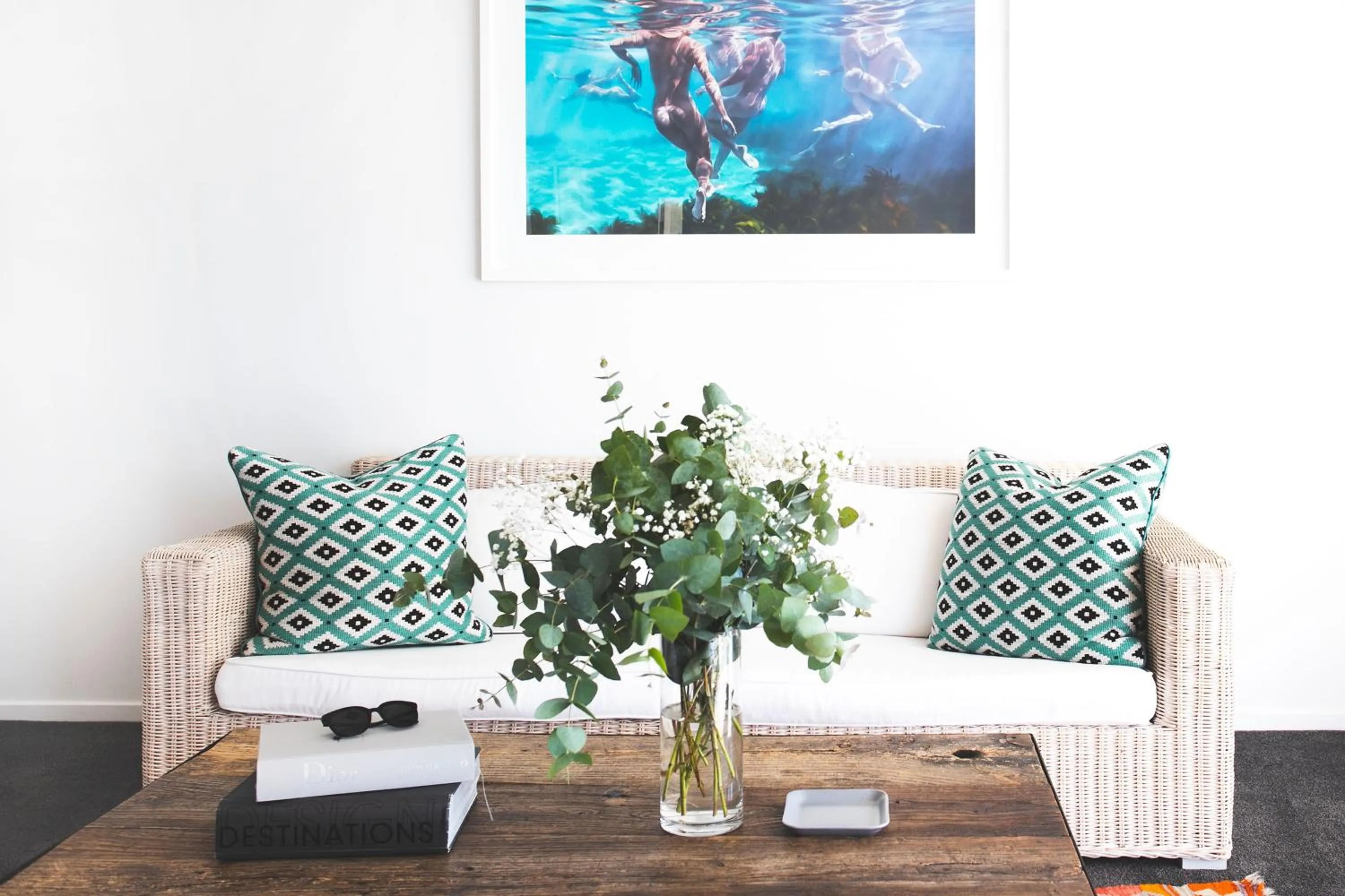 Decorative detail in Bannisters by the Sea Mollymook