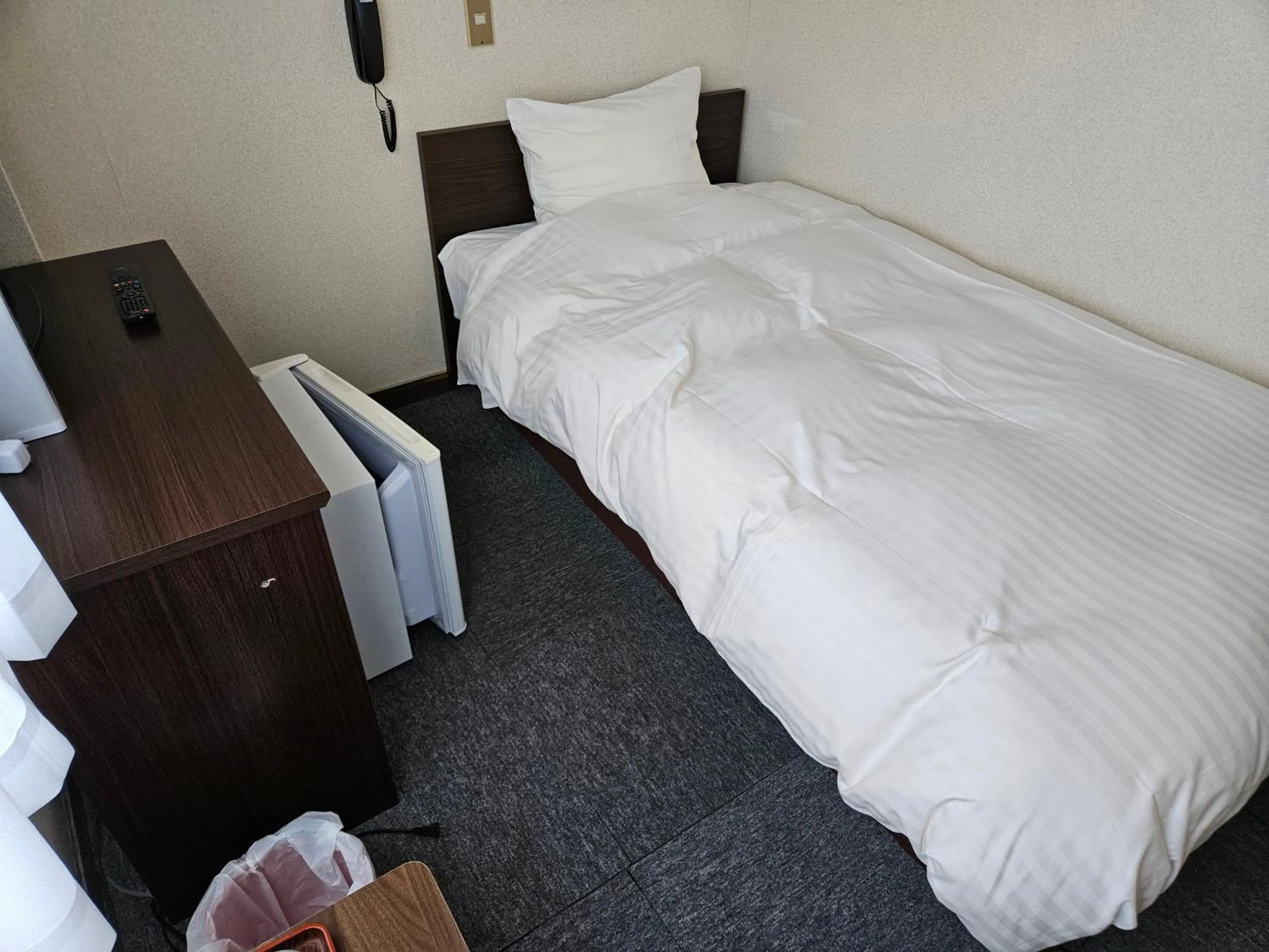 Bed in Plaza Inn Kawaguchiko