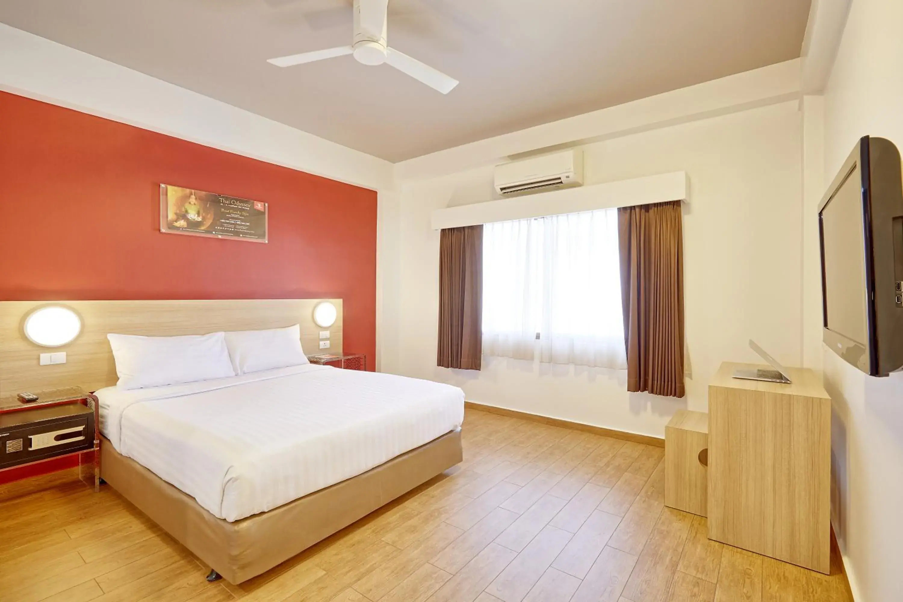 Bedroom, Bed in Red Planet Hat Yai SHA extra plus Bedroom, Bed in Red Planet Hat Yai SHA extra plus