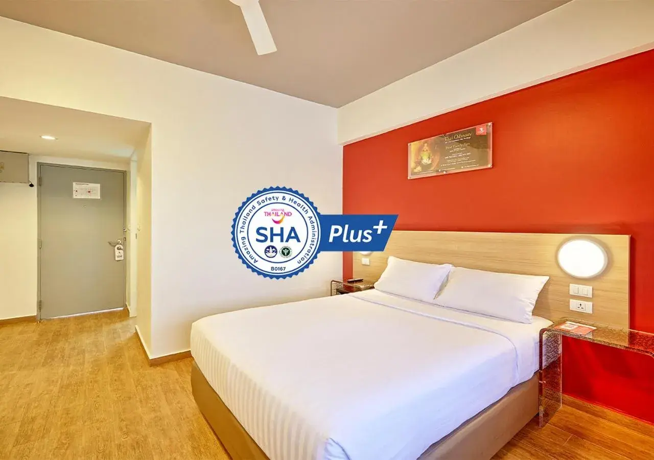 Bed in Red Planet Hat Yai SHA extra plus Bed in Red Planet Hat Yai SHA extra plus