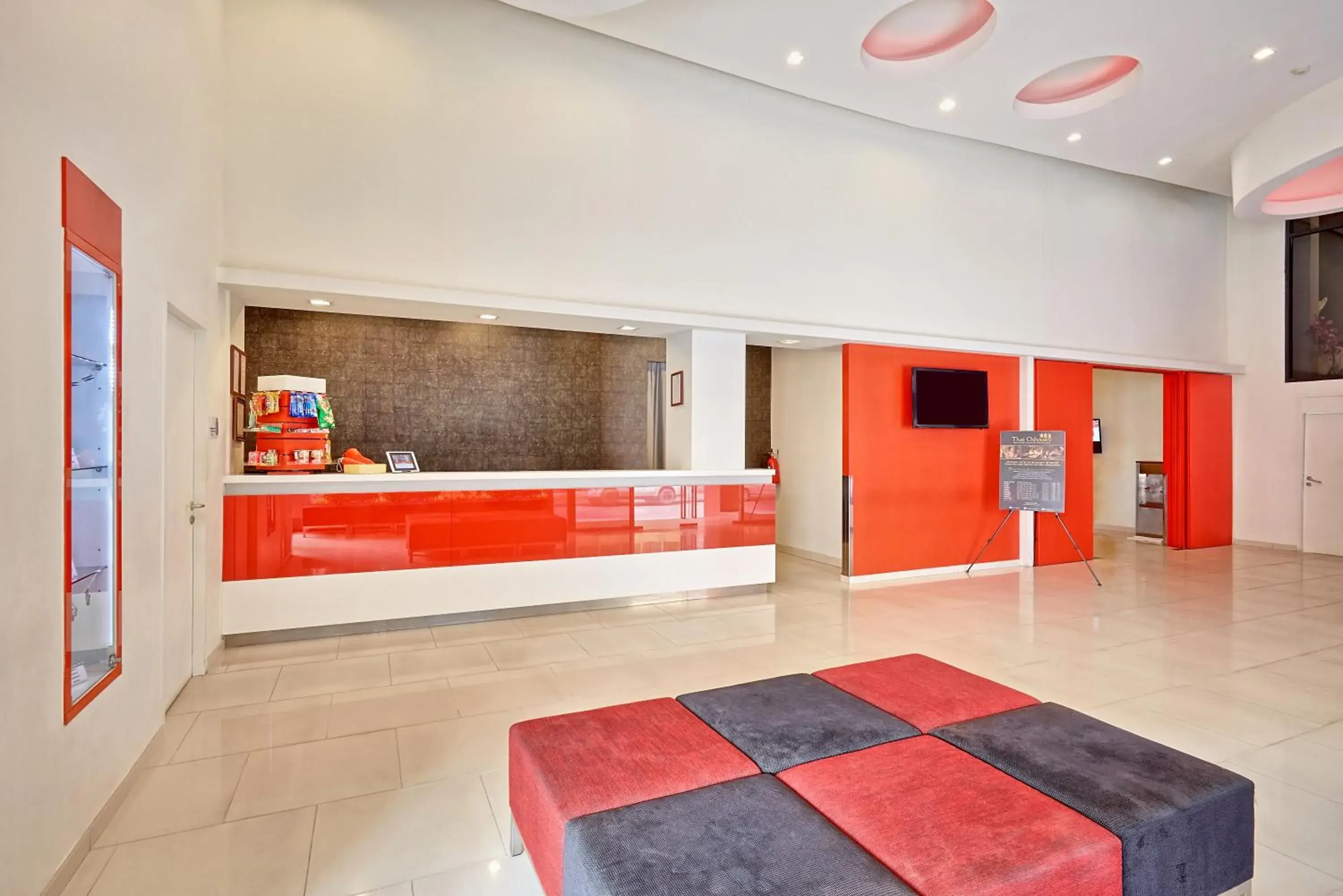 Lobby or reception in Easy Planet Hat Yai Lobby or reception in Easy Planet Hat Yai