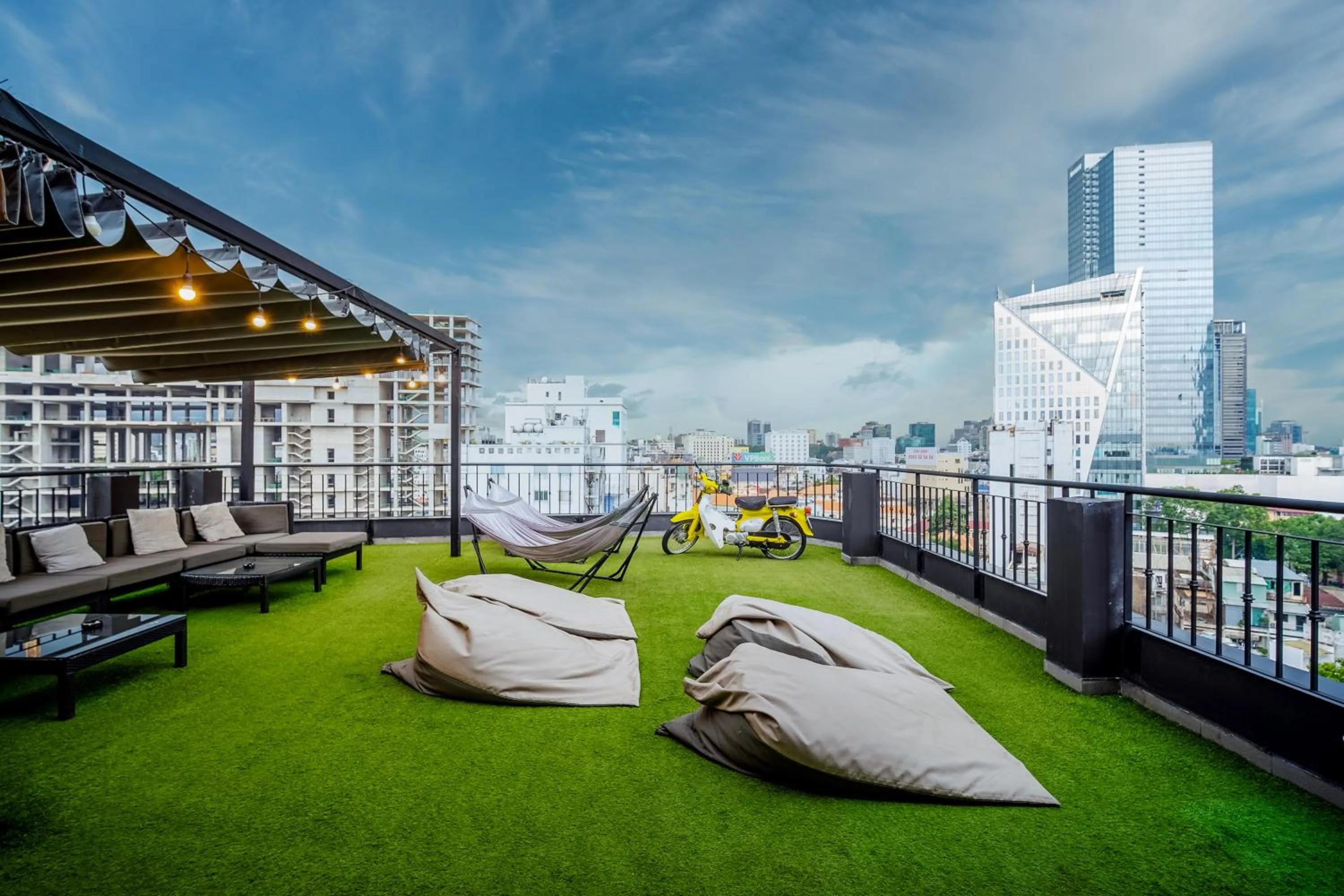 Seating area in The Hammock Hotel Fine Arts Museum