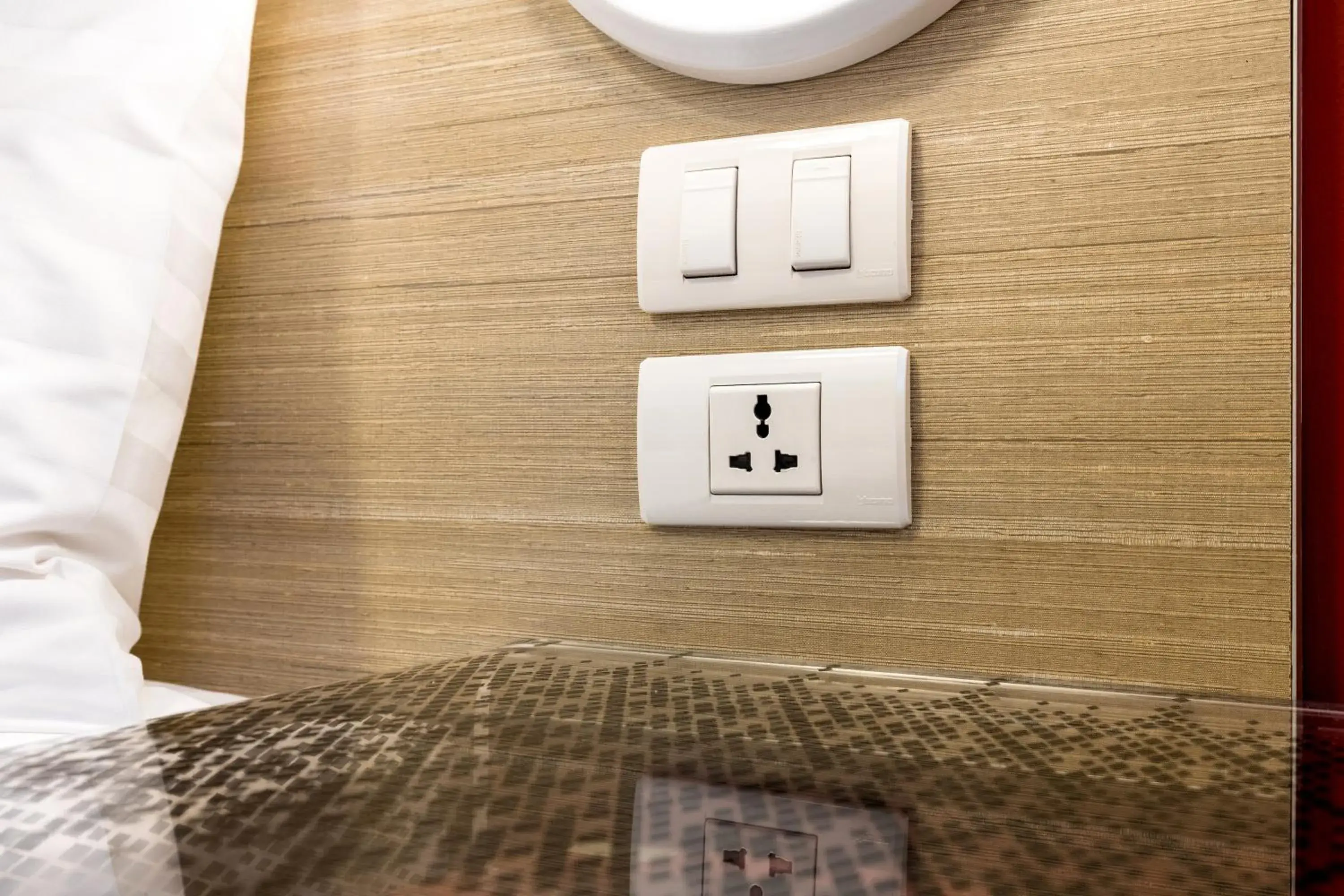 Bedroom in Red Planet Pattaya SHA Extra Plus Bedroom in Red Planet Pattaya SHA Extra Plus