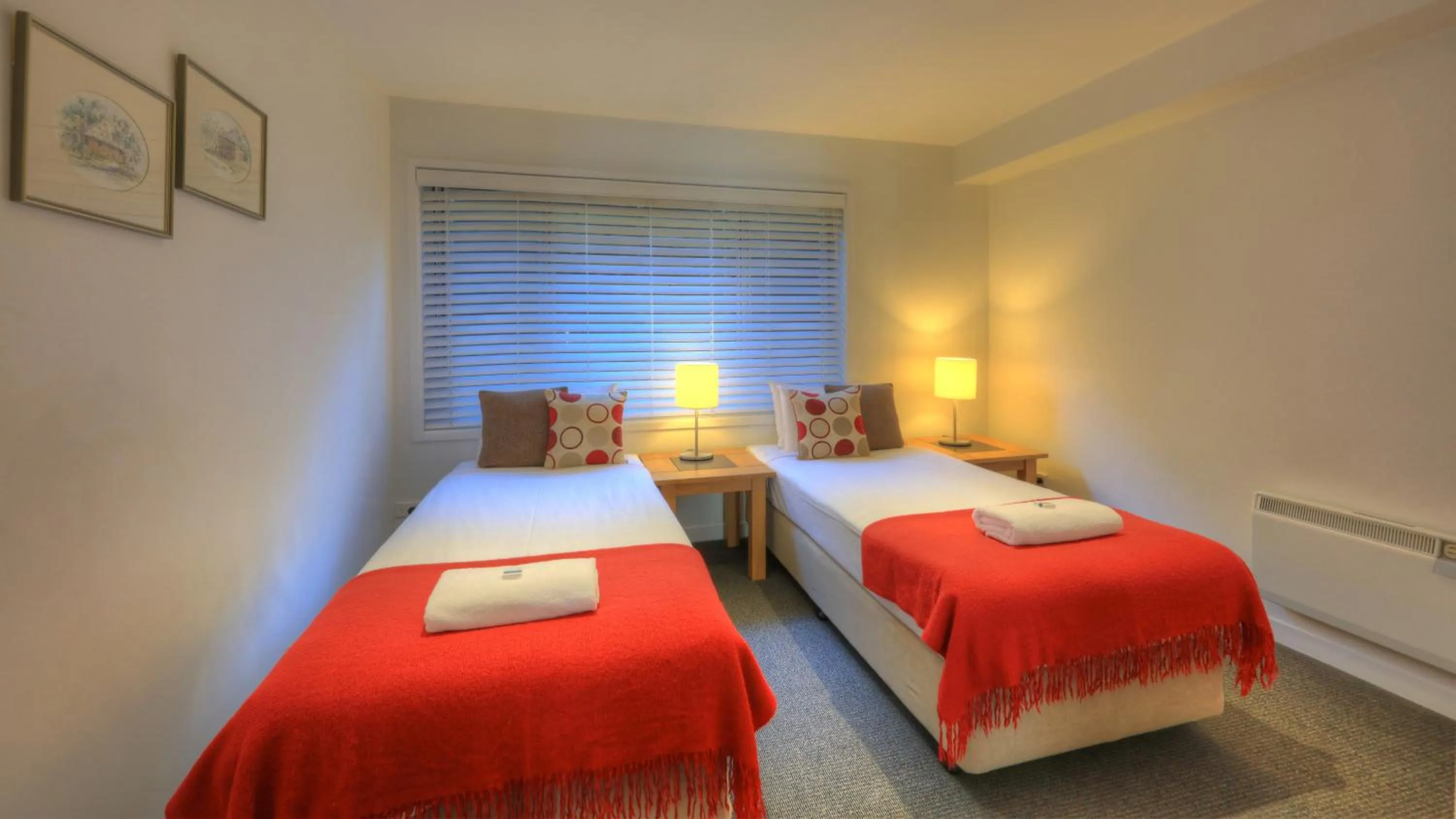 Bed in Snowgoose Apartments