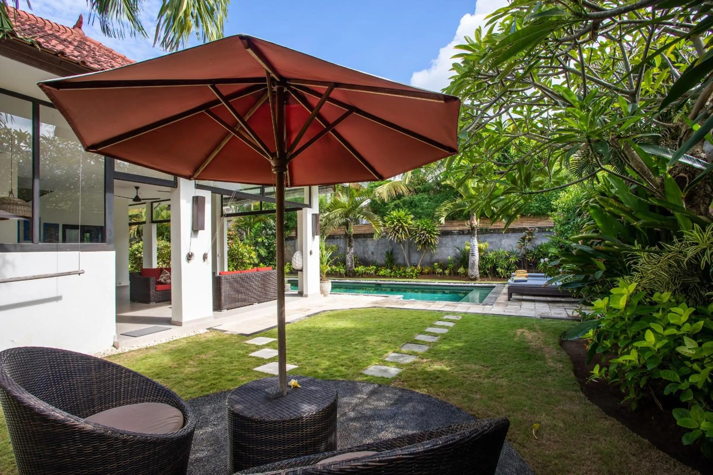 Patio in Villa Surga