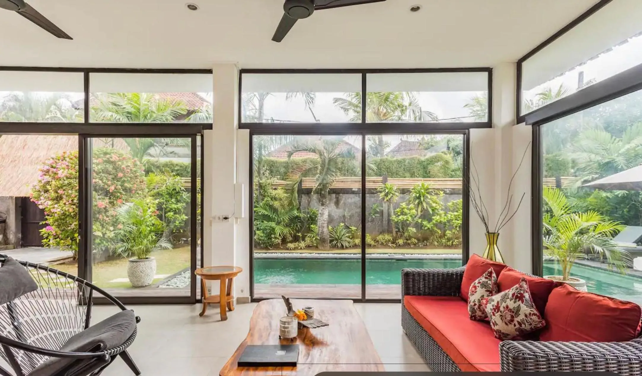 Living room in Villa Surga