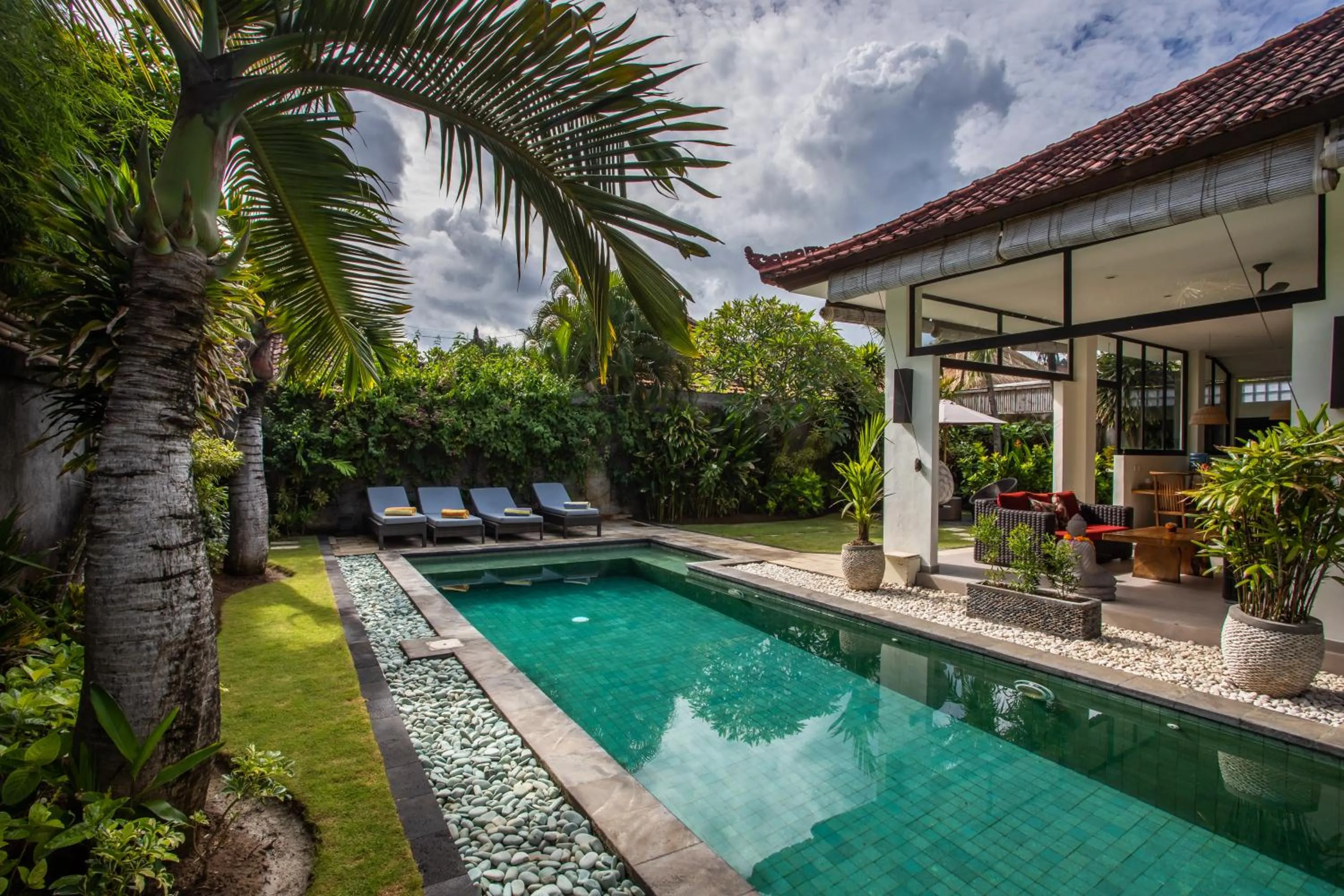 Property building in Villa Surga