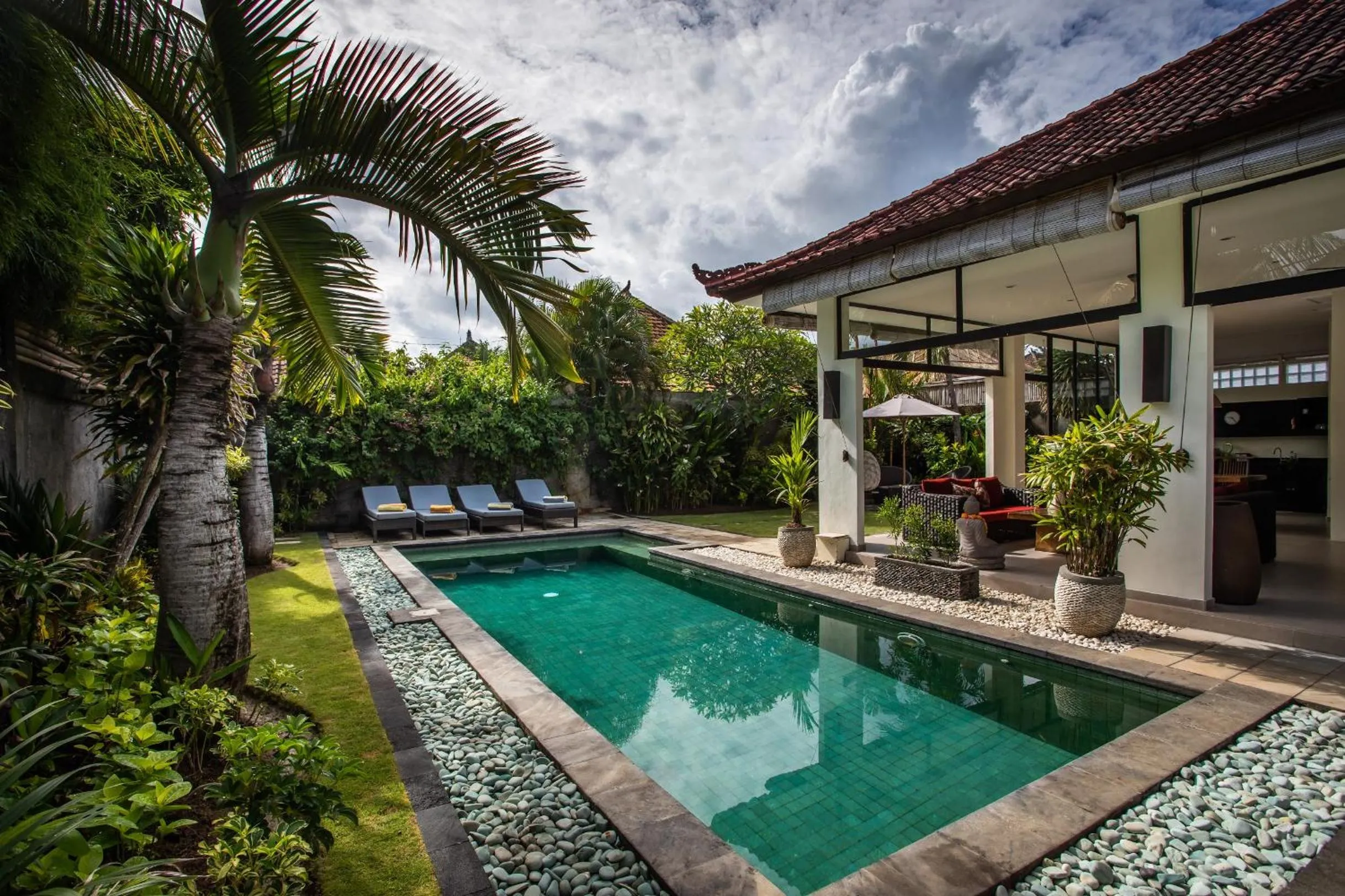 Swimming pool in Villa Surga