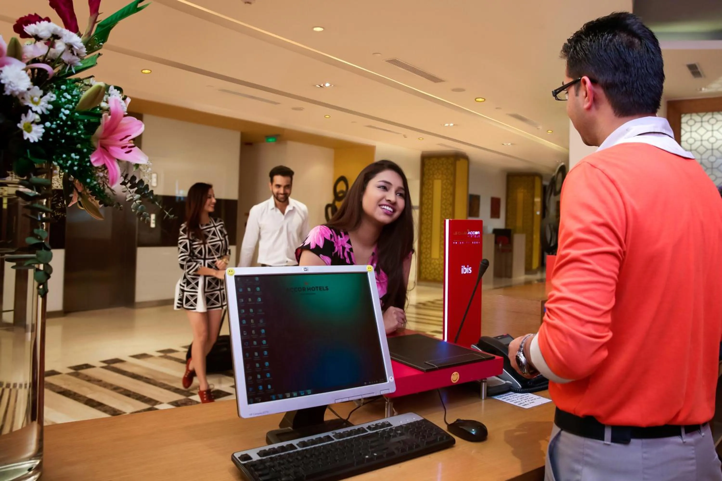 Lobby or reception in ibis Bengaluru Hosur Road - An Accor Brand
