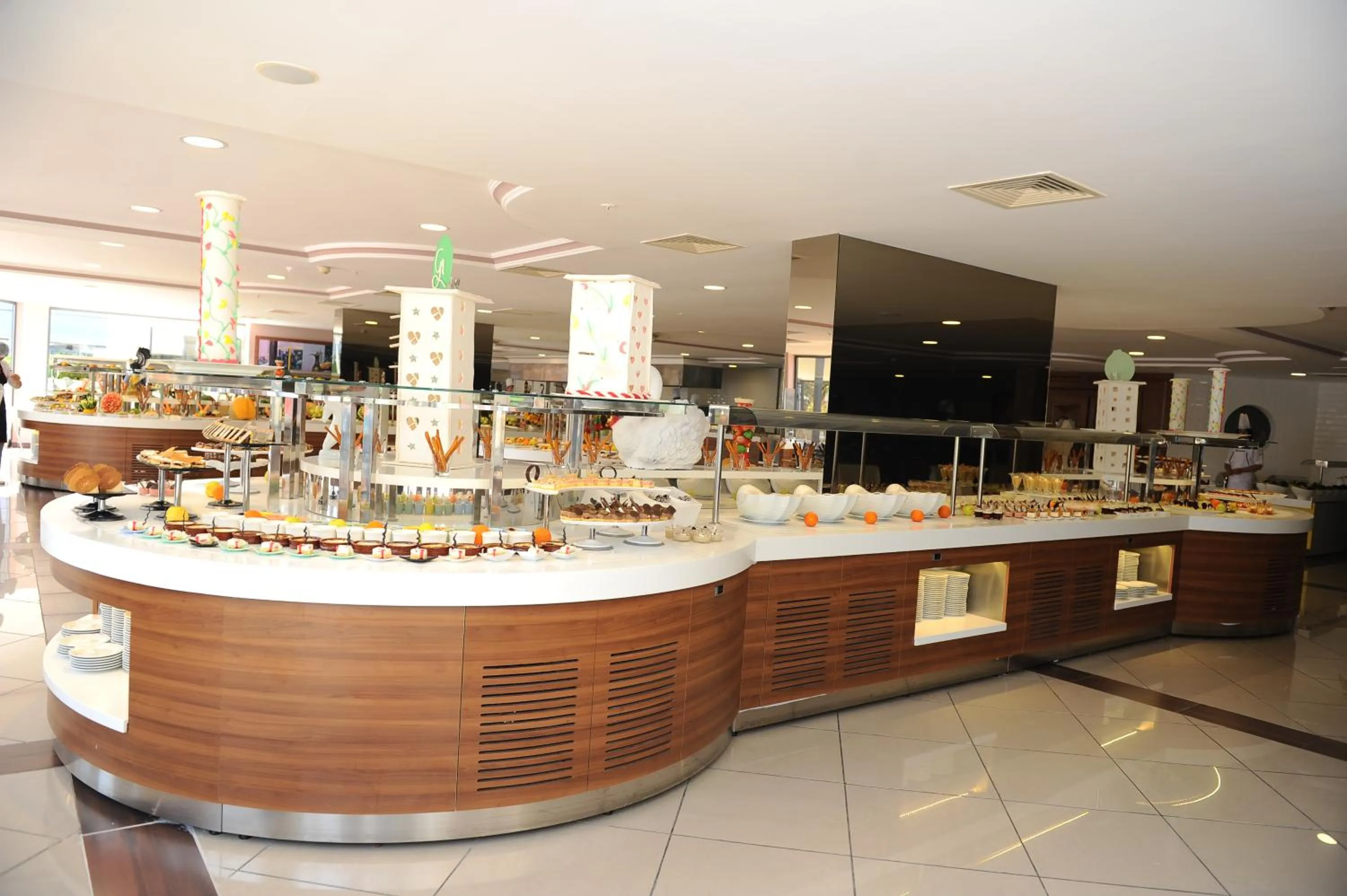 Buffet breakfast in Green Nature Resort and Spa