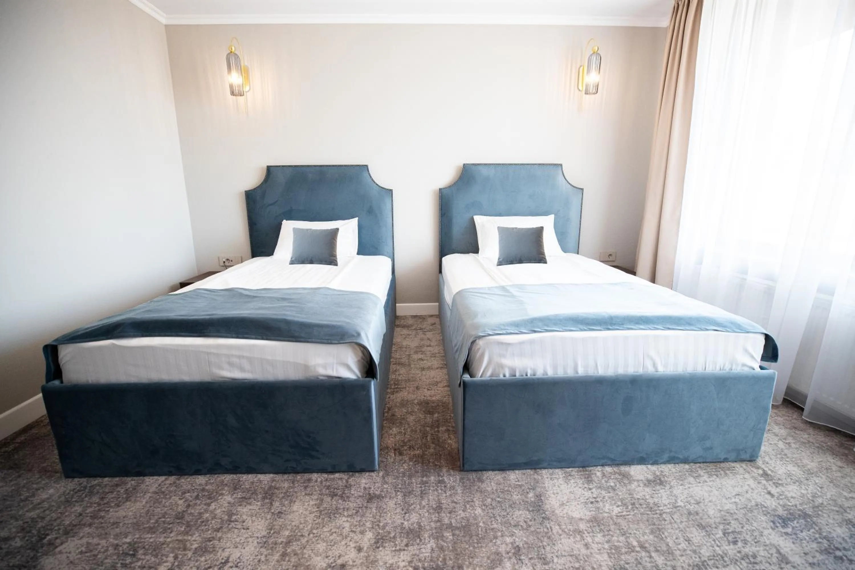 Bed in Hotel Meridian