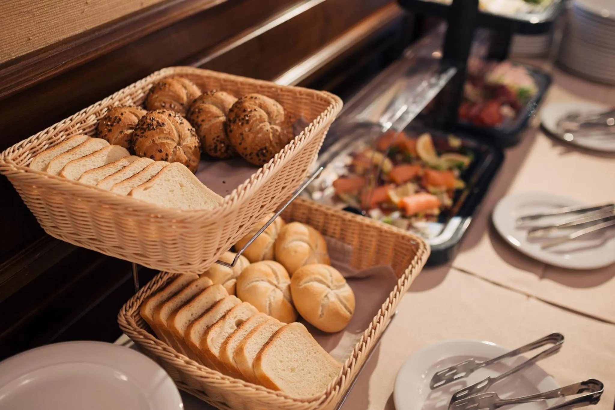 Buffet breakfast in Hotel Meridian