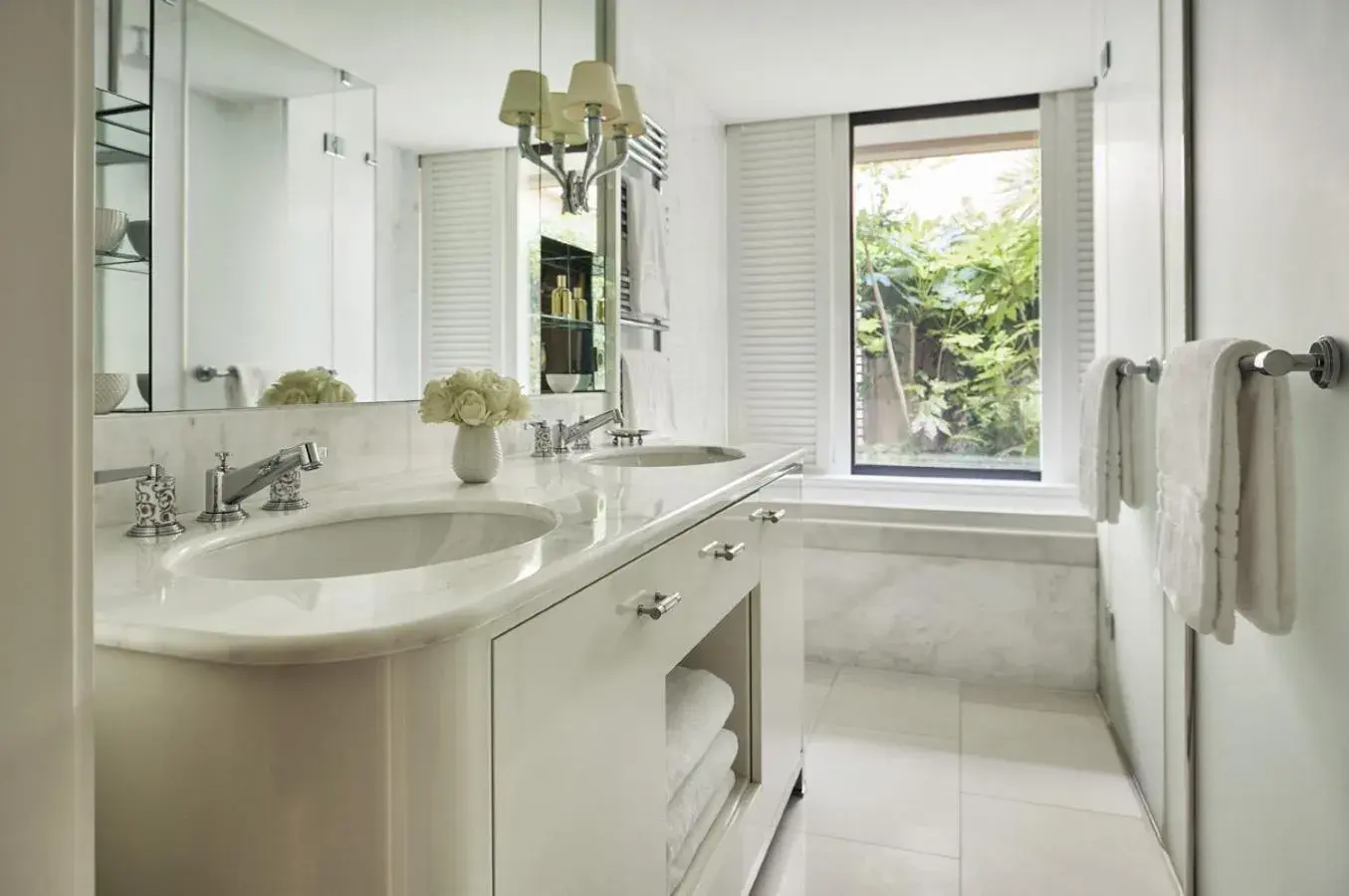 Bathroom in Grand-Hôtel du Cap-Ferrat, A Four Seasons Hotel Bathroom in Grand-Hôtel du Cap-Ferrat, A Four Seasons Hotel