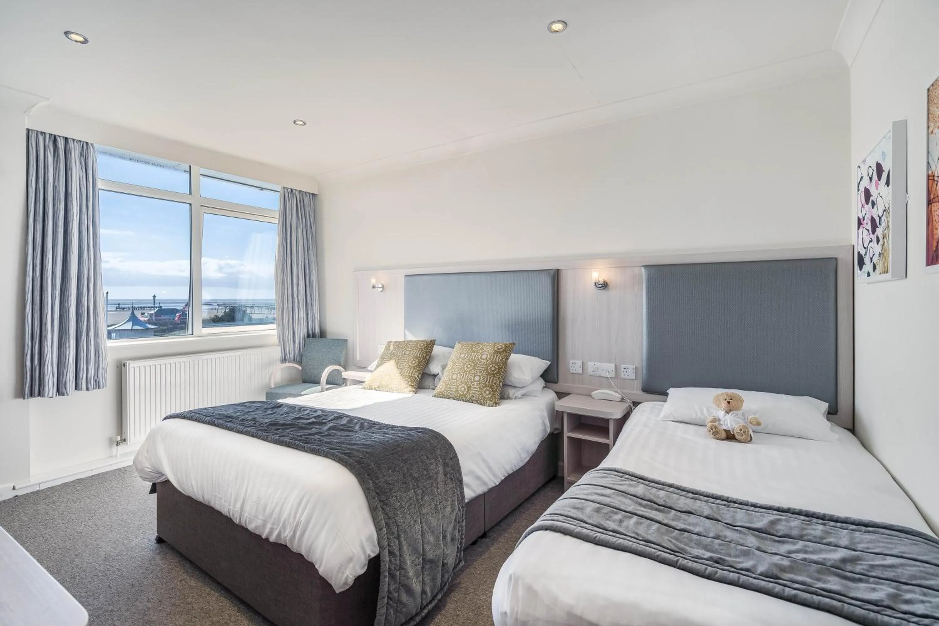 Bed in St Ives Hotel