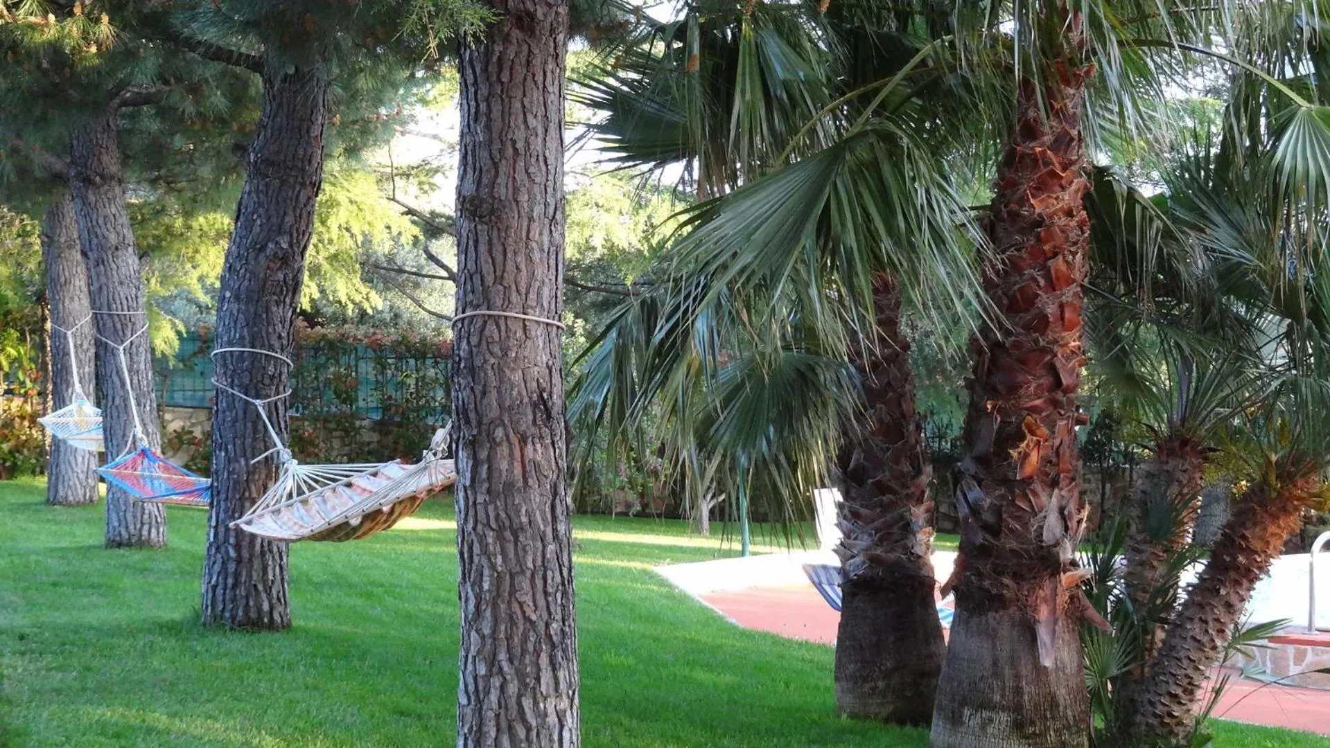 Garden in Bed and Breakfast La Casetta