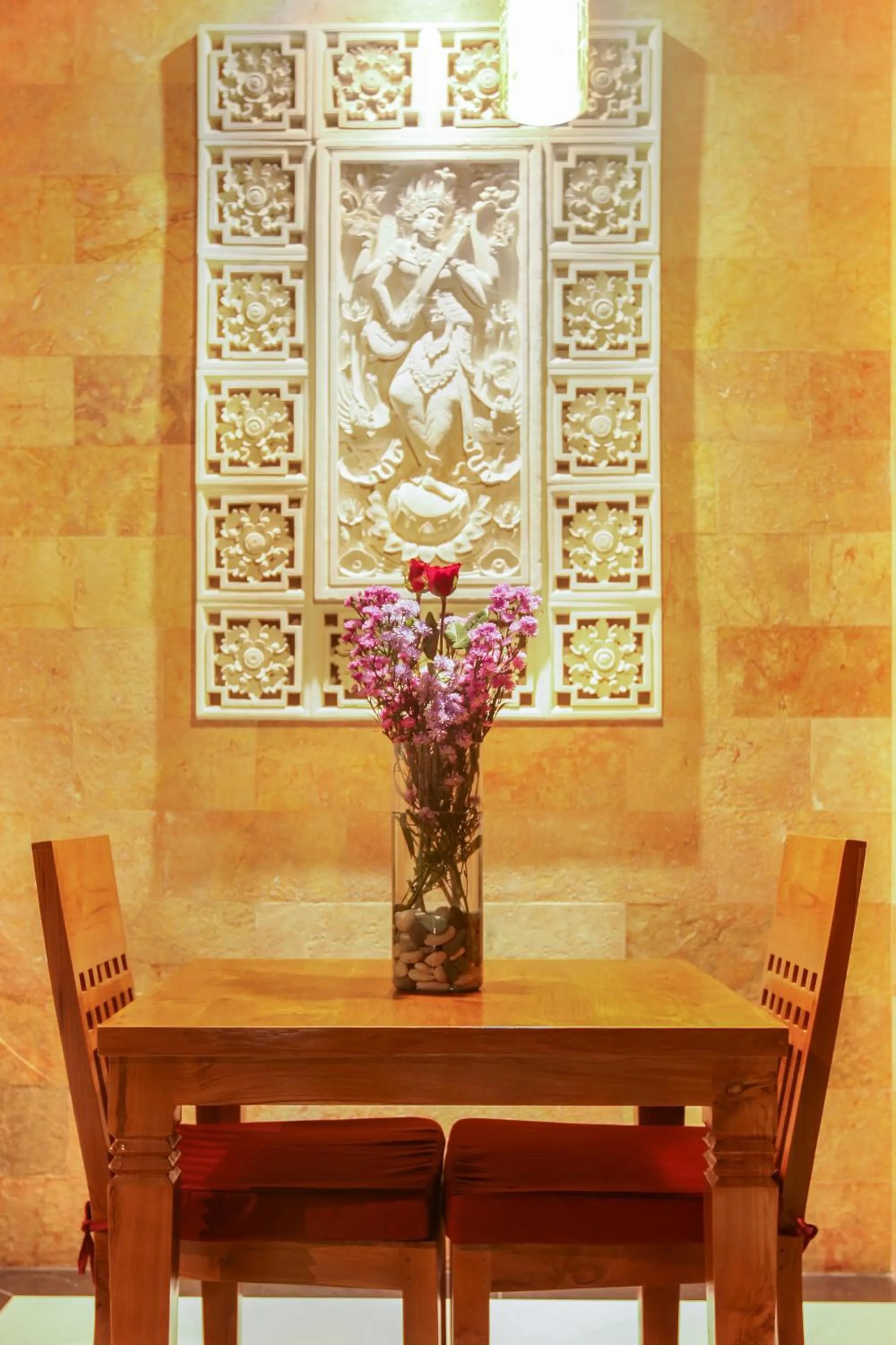 Dining area in Uma Galih Ubud Villa